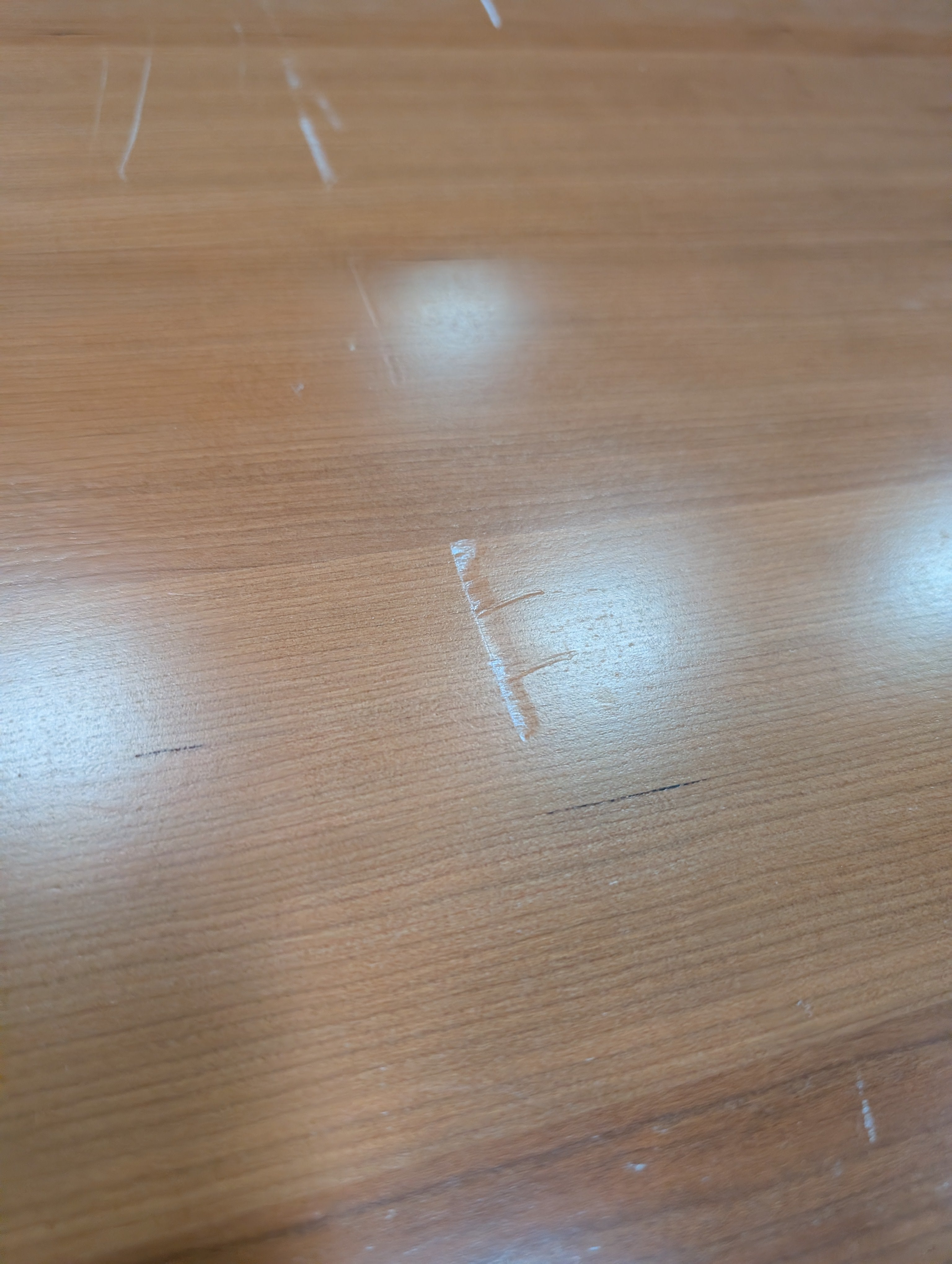 Hammel Furniture Light Wood Dining Table with Tapered Legs