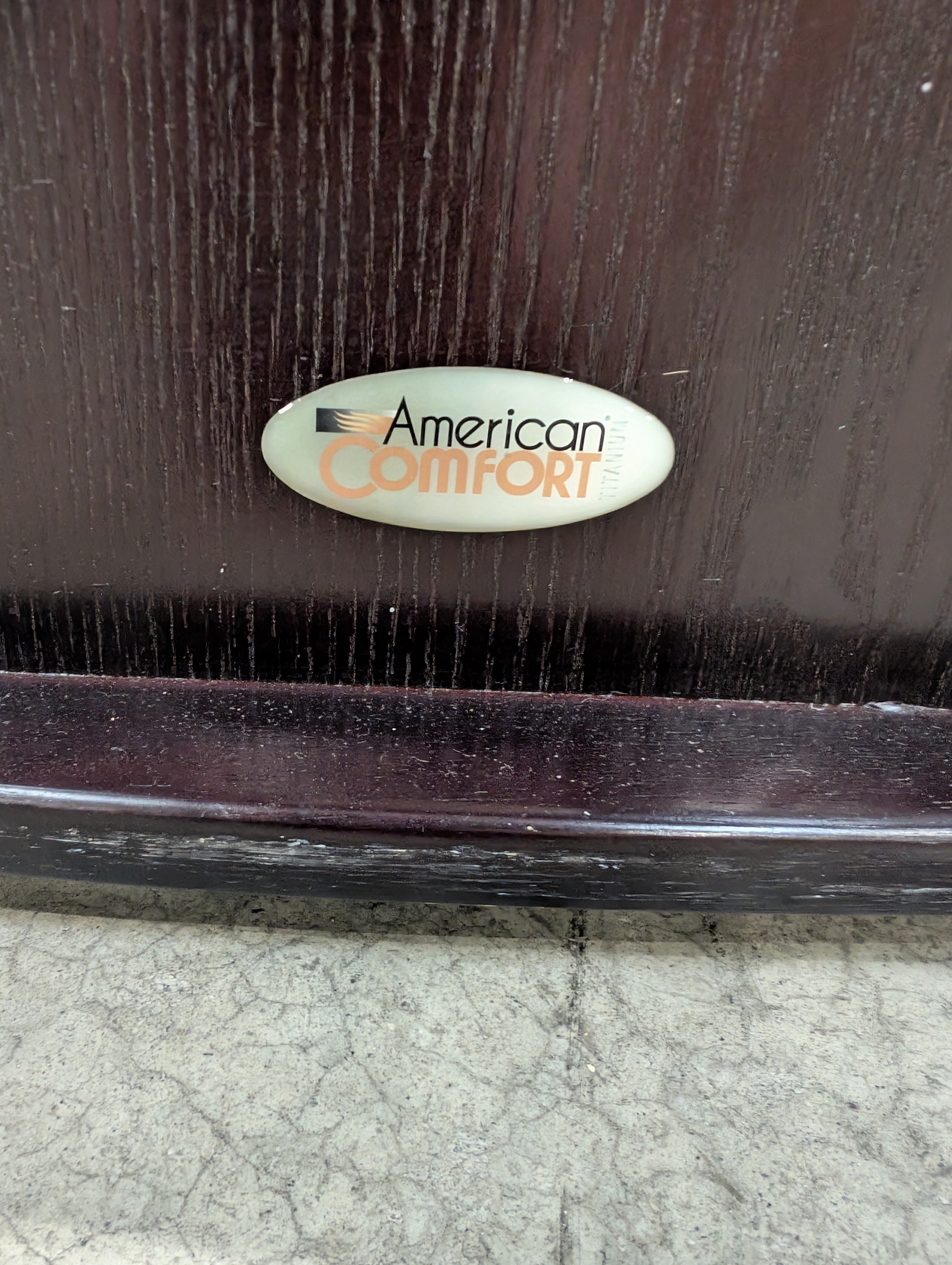 American Comfort Wood Cabinet Infrared Electric Space Heater
