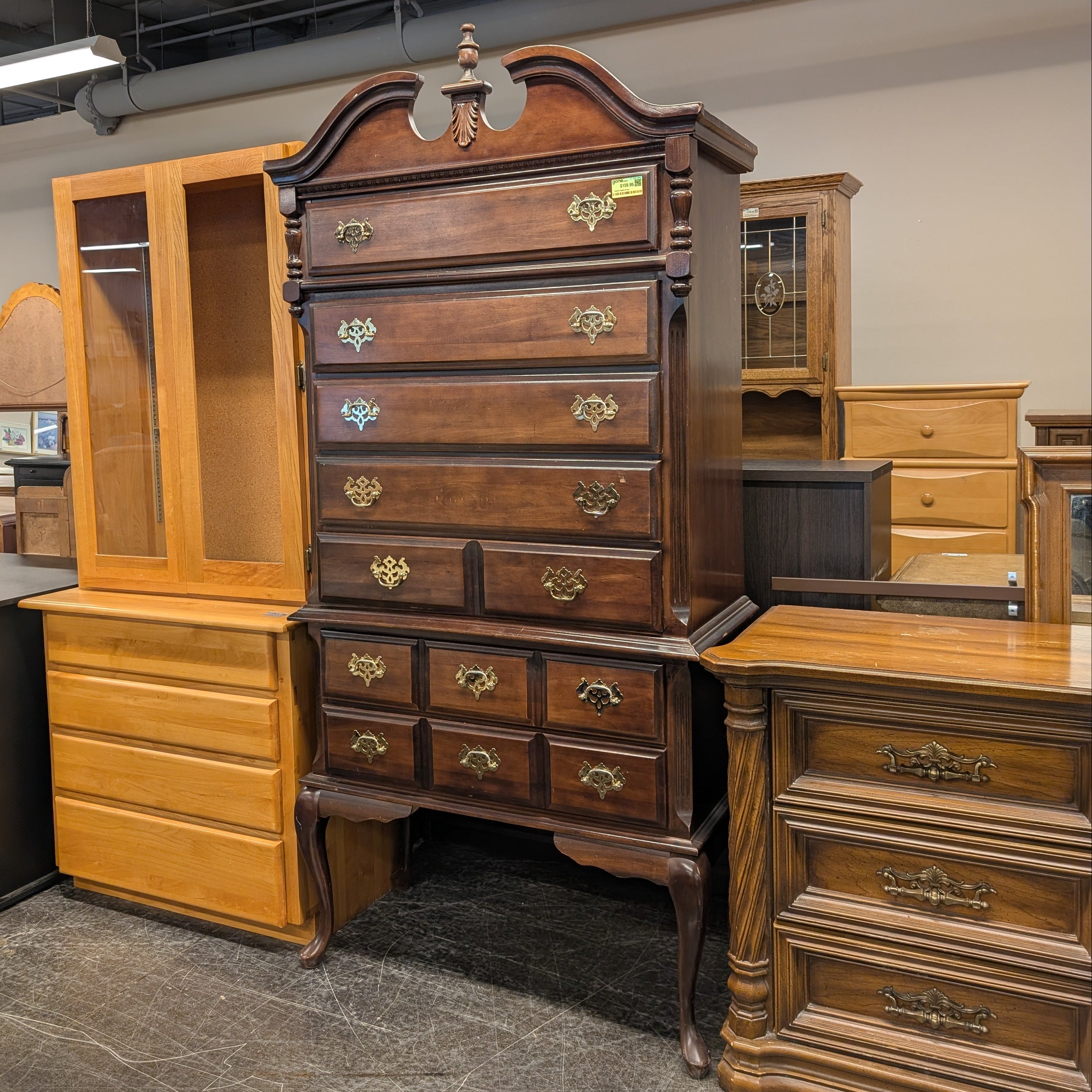 Traditional Highboy Dresser