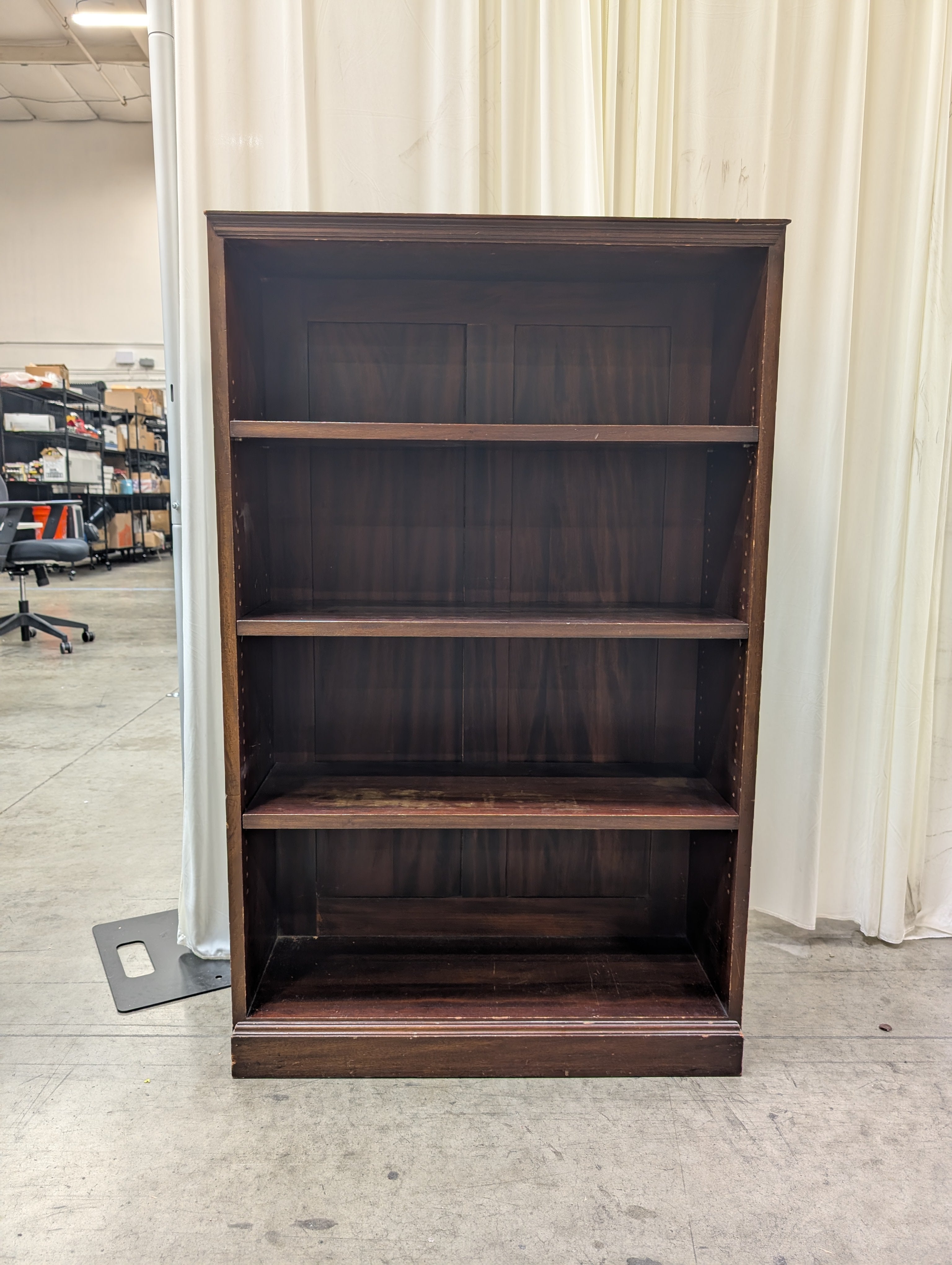 Dark Mahogany Tone Bookcase in Wood
