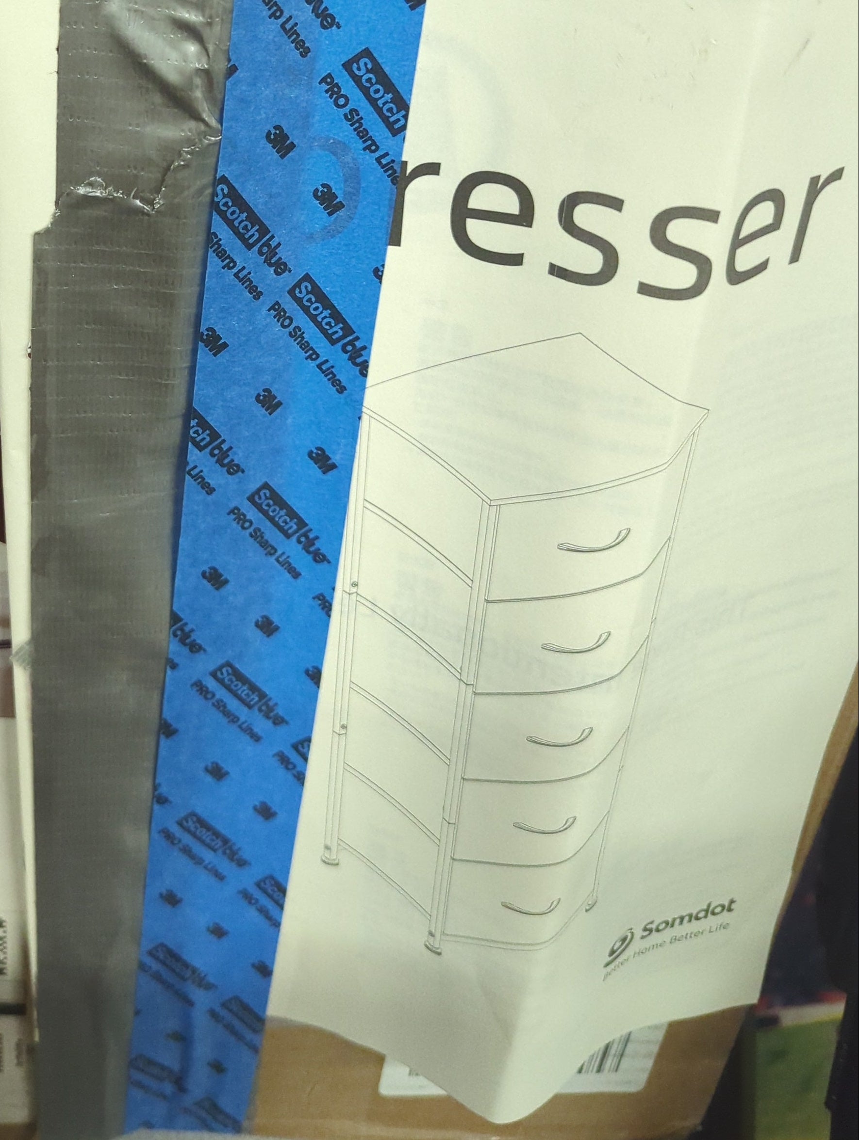 Better Home dresser - New Packaging