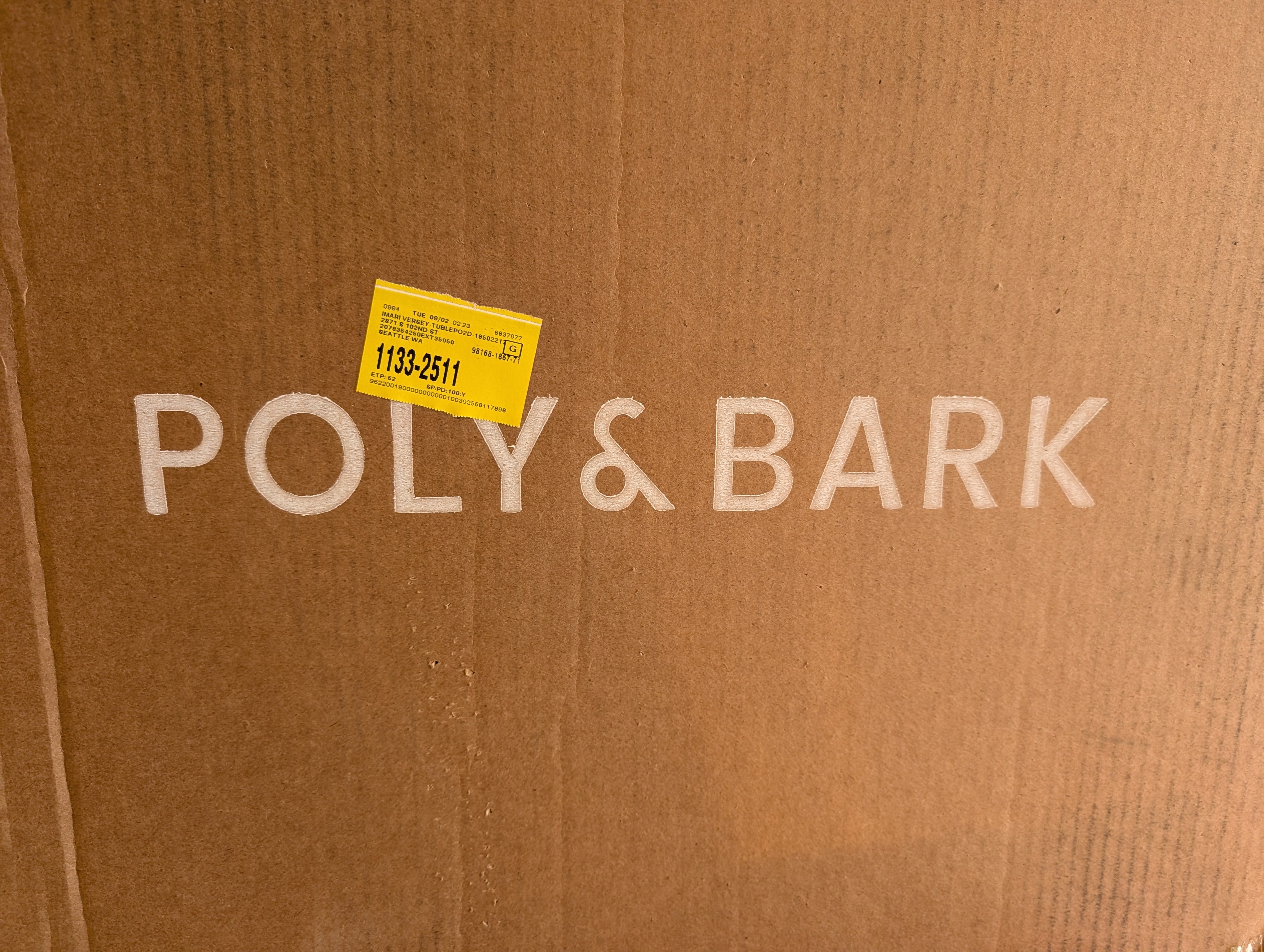 Poly & Bark Set of Four Pistachio Green Chairs - NEW in Box
