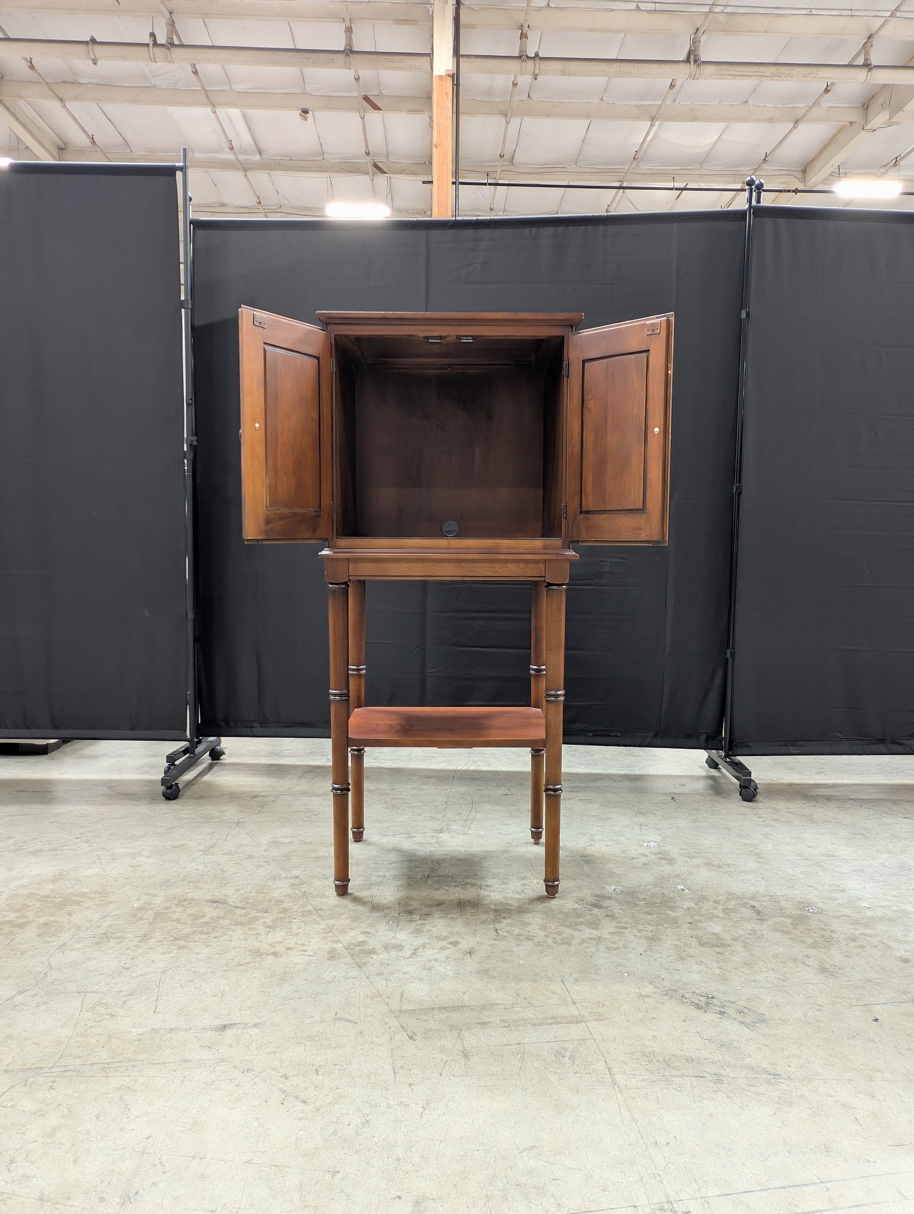 Ethan Allen Cherry Bar Cabinet