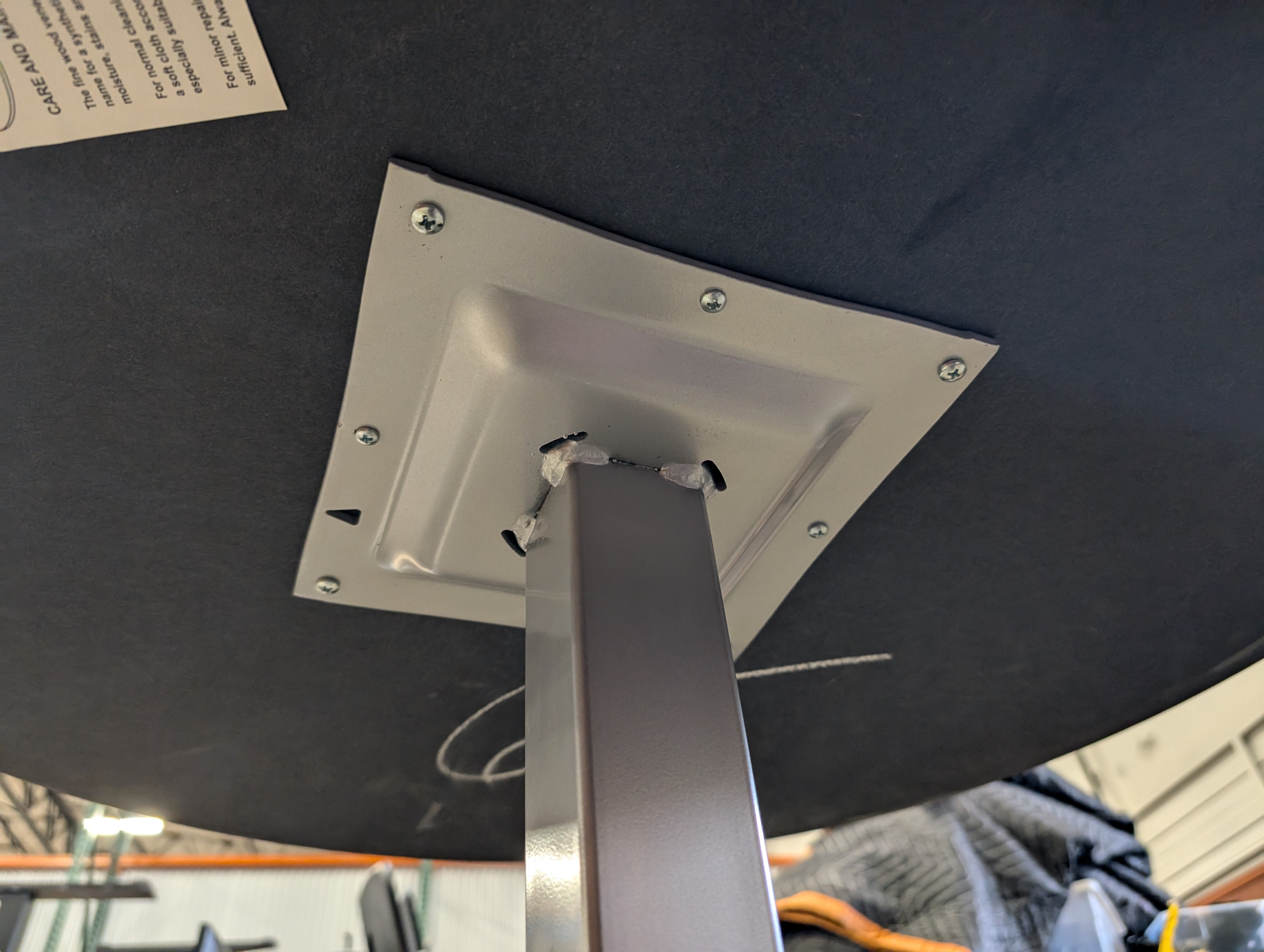 Functional Round Table with Pedestal Base