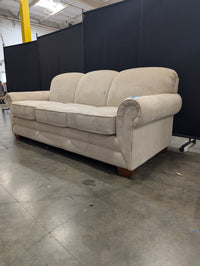Cream Rolled Arm LaZboy Three-Cushion Couch