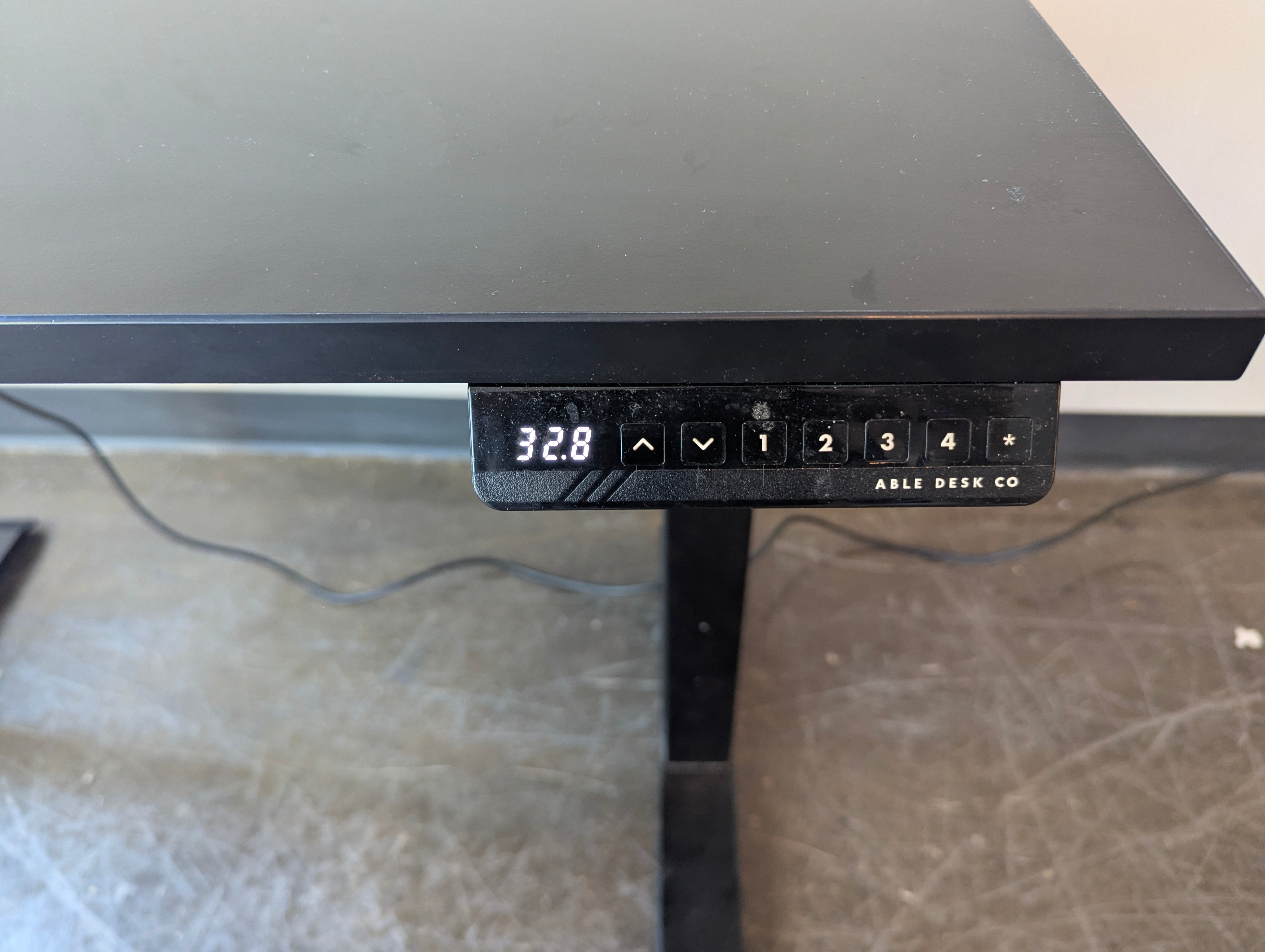 Able Desk Co. Black Standing Desk