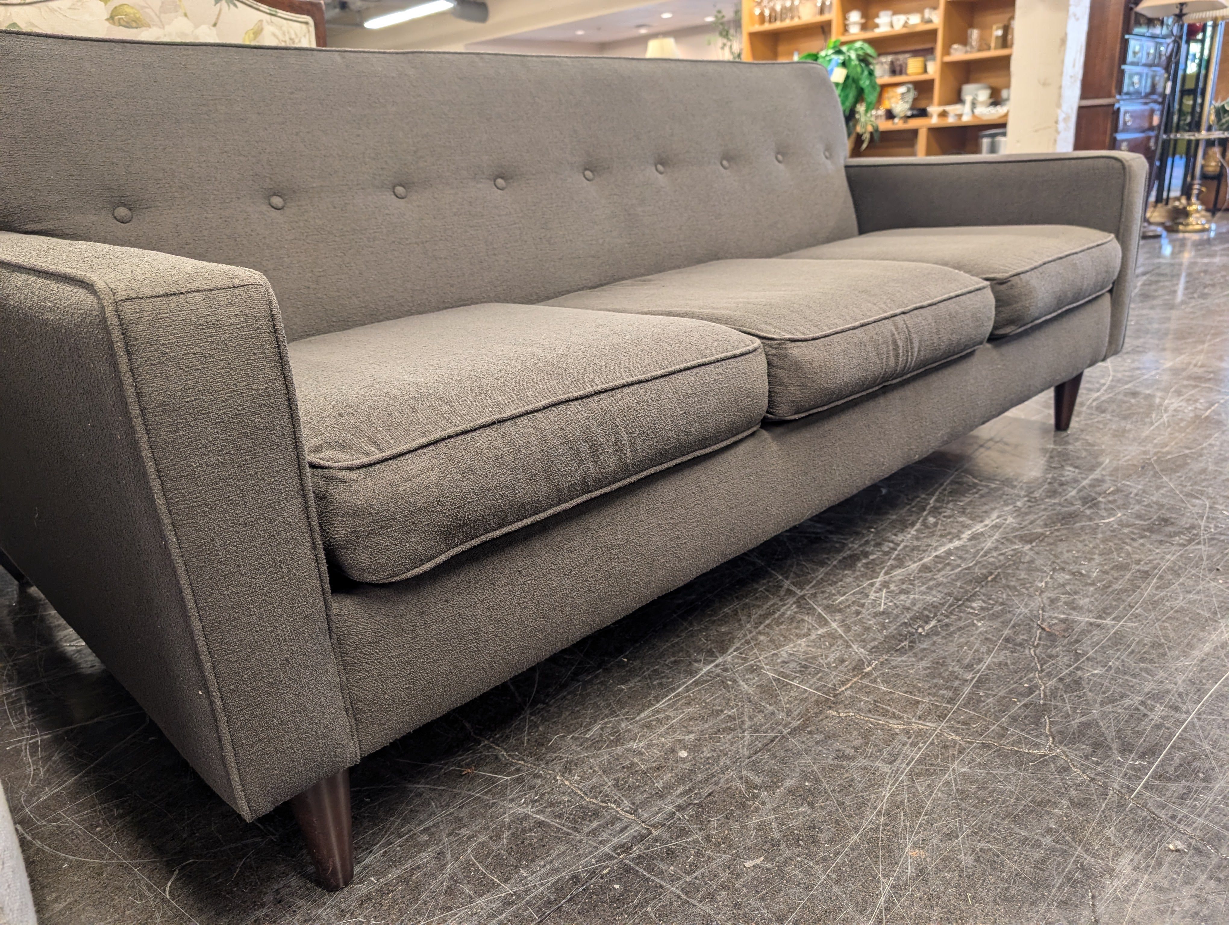 Better By Design Mid-Century Inspired Tufted Sofa