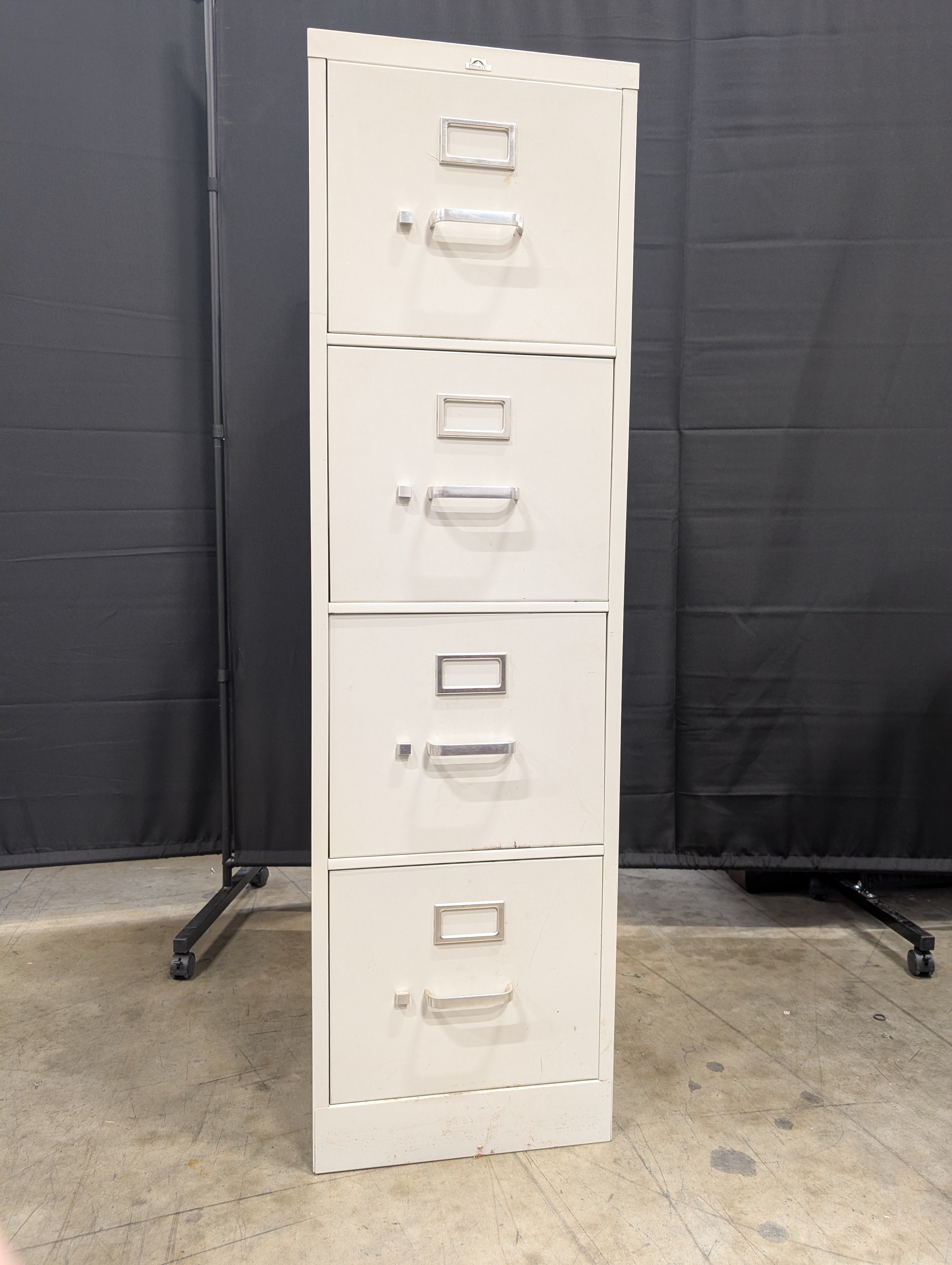 Pinnacle Four-Drawer Metal Filing Cabinet