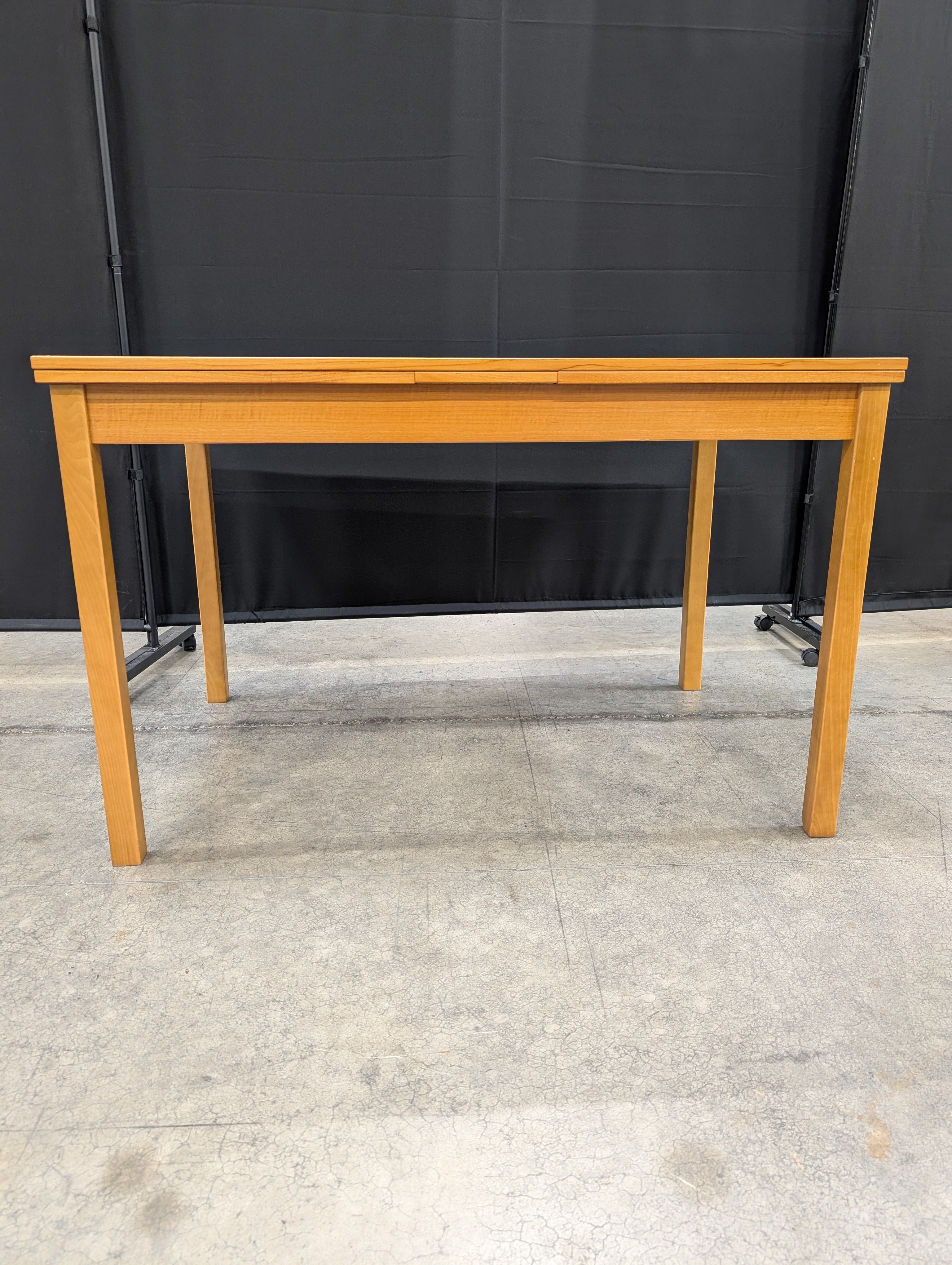 Compact Wooden Dining Set with Upholstered Seating