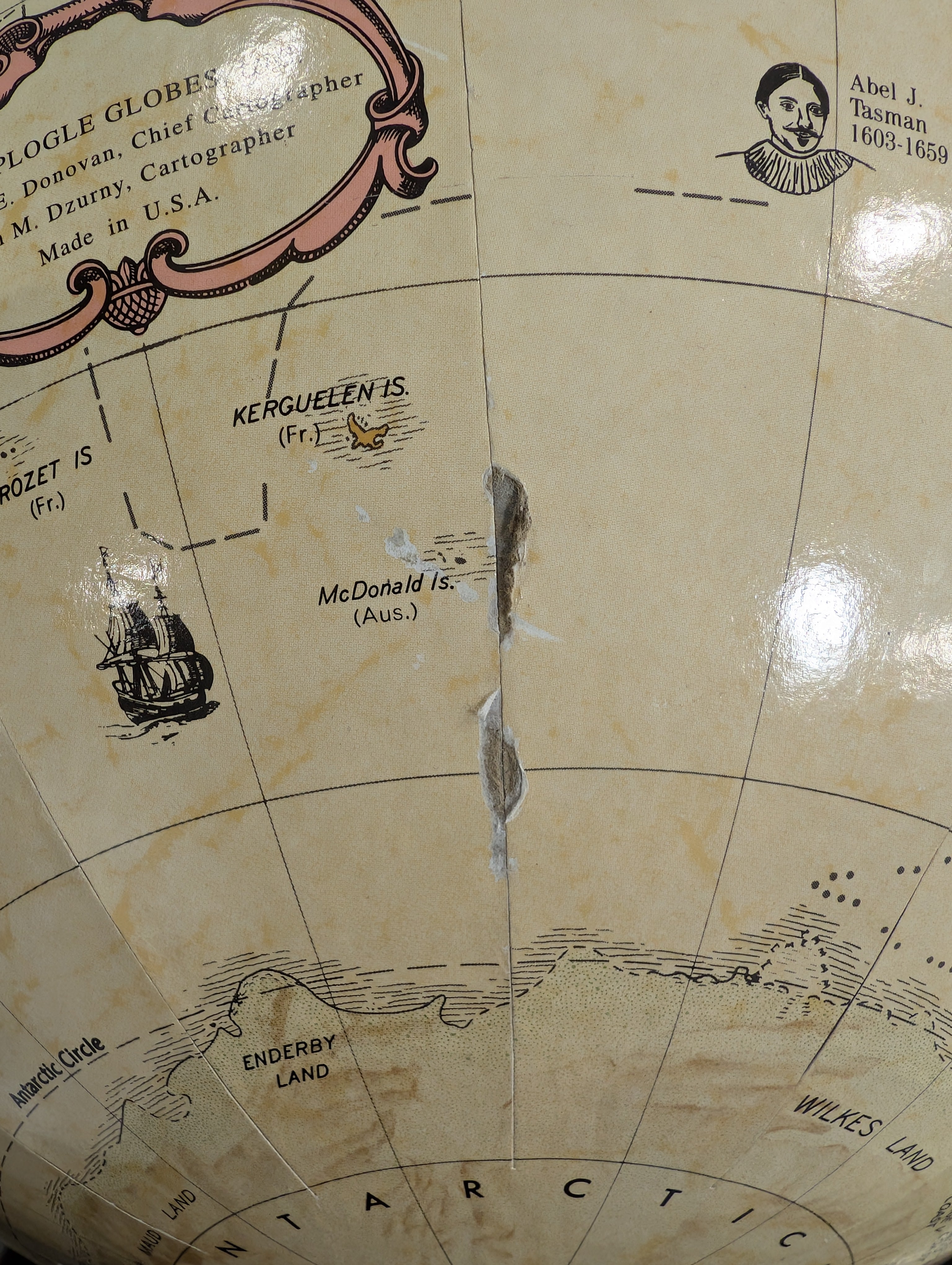 Replogle World Classic Series 16 Inch Diameter Floor Globe