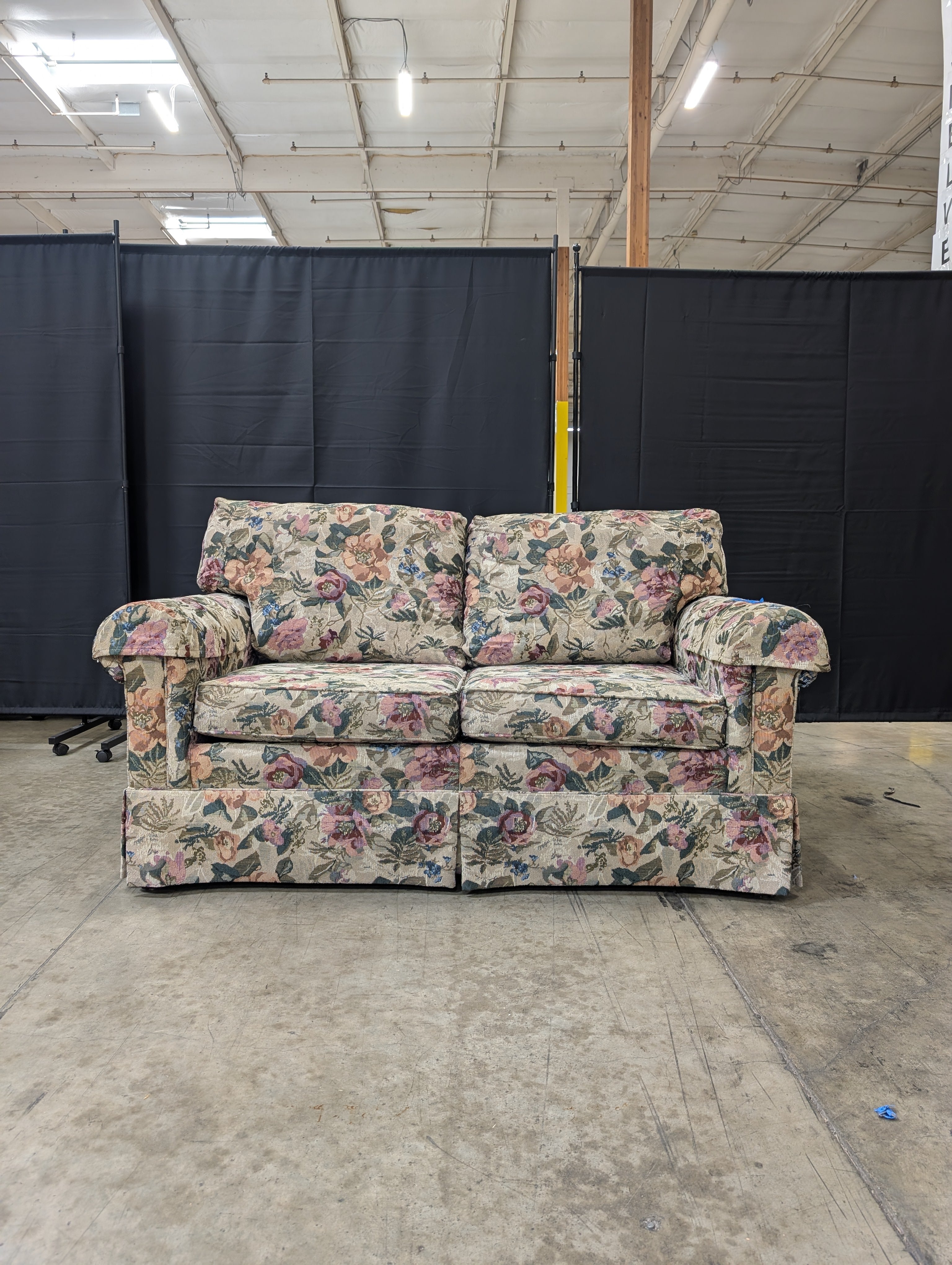 Floral Lane Upholstery co. Two-Seater Sofa
