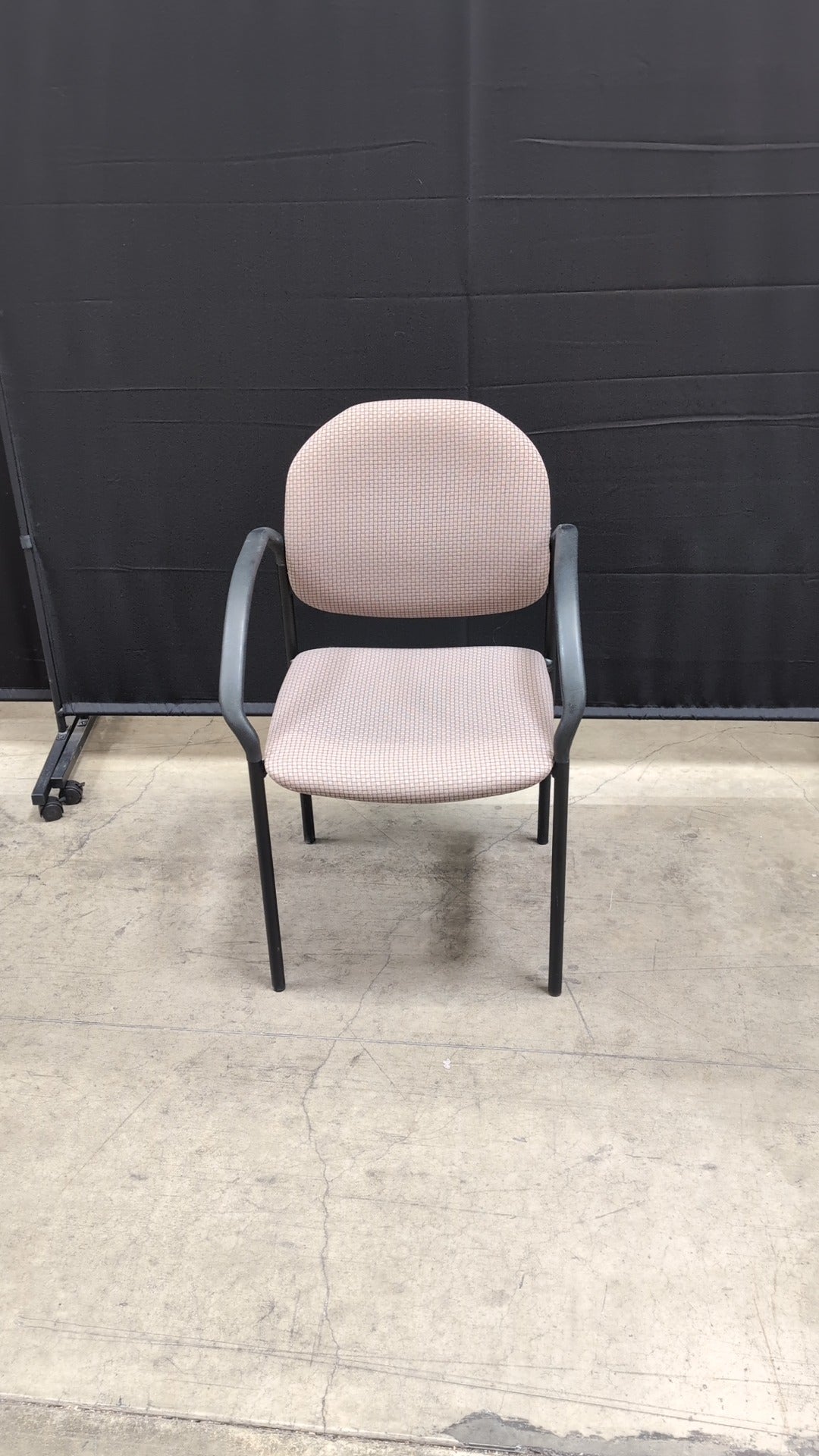 Stackable Sitonit Sweating Conference Chairs with Fabric Upholstery
