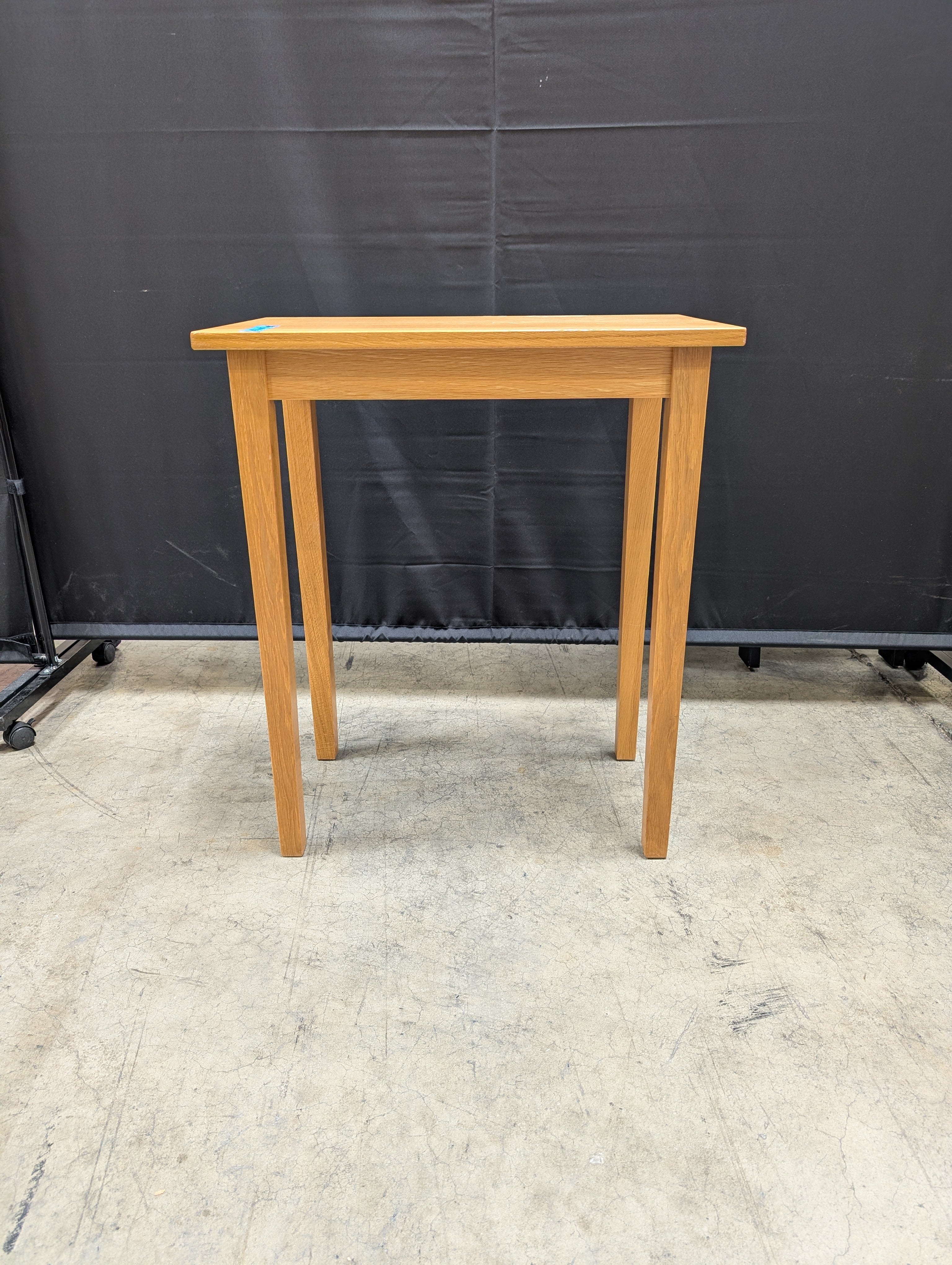 Rectangular Light Wood Accent Table