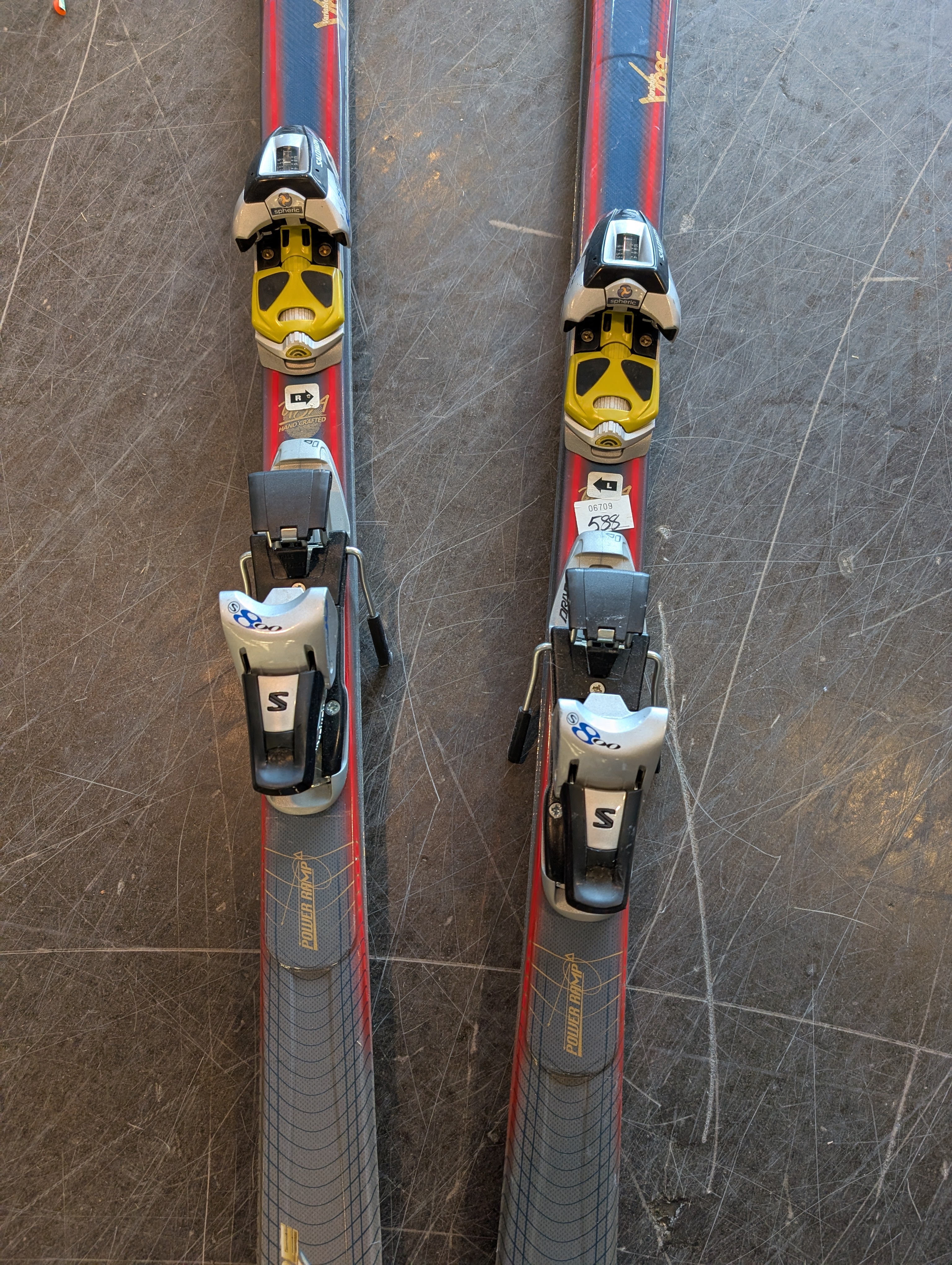 Used Alpine Skis with Bindings