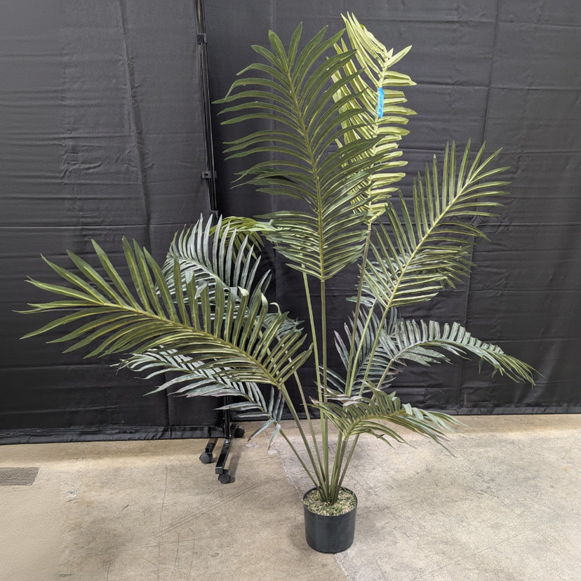 Faux Plant in Black Pot