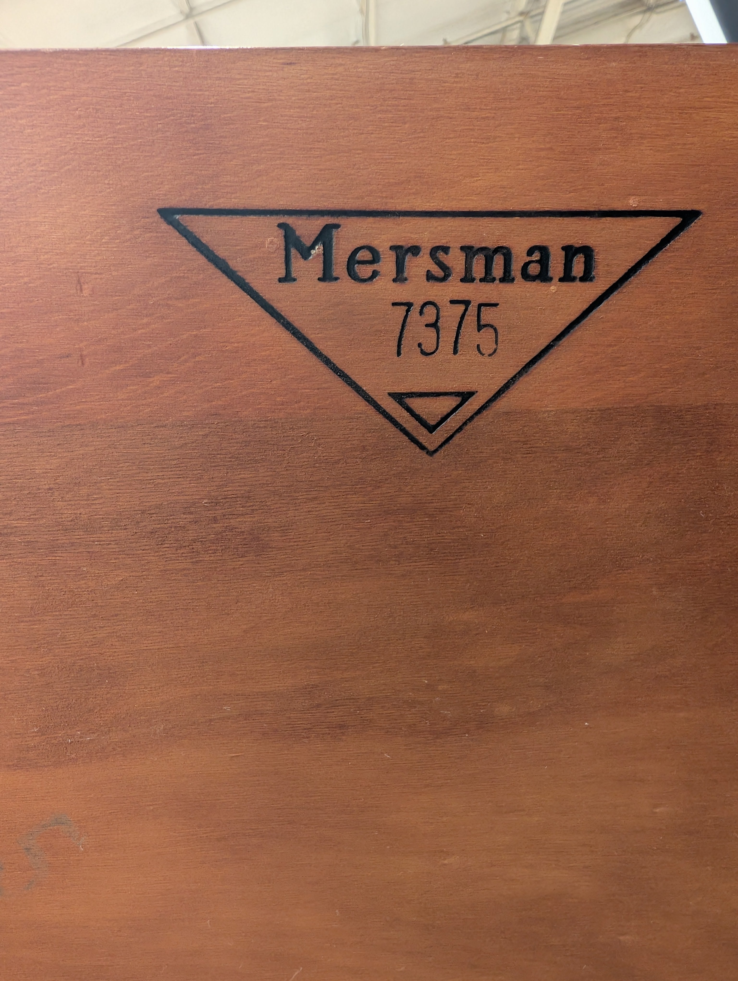 Mersman Vintage Two-Tier Wood End Table