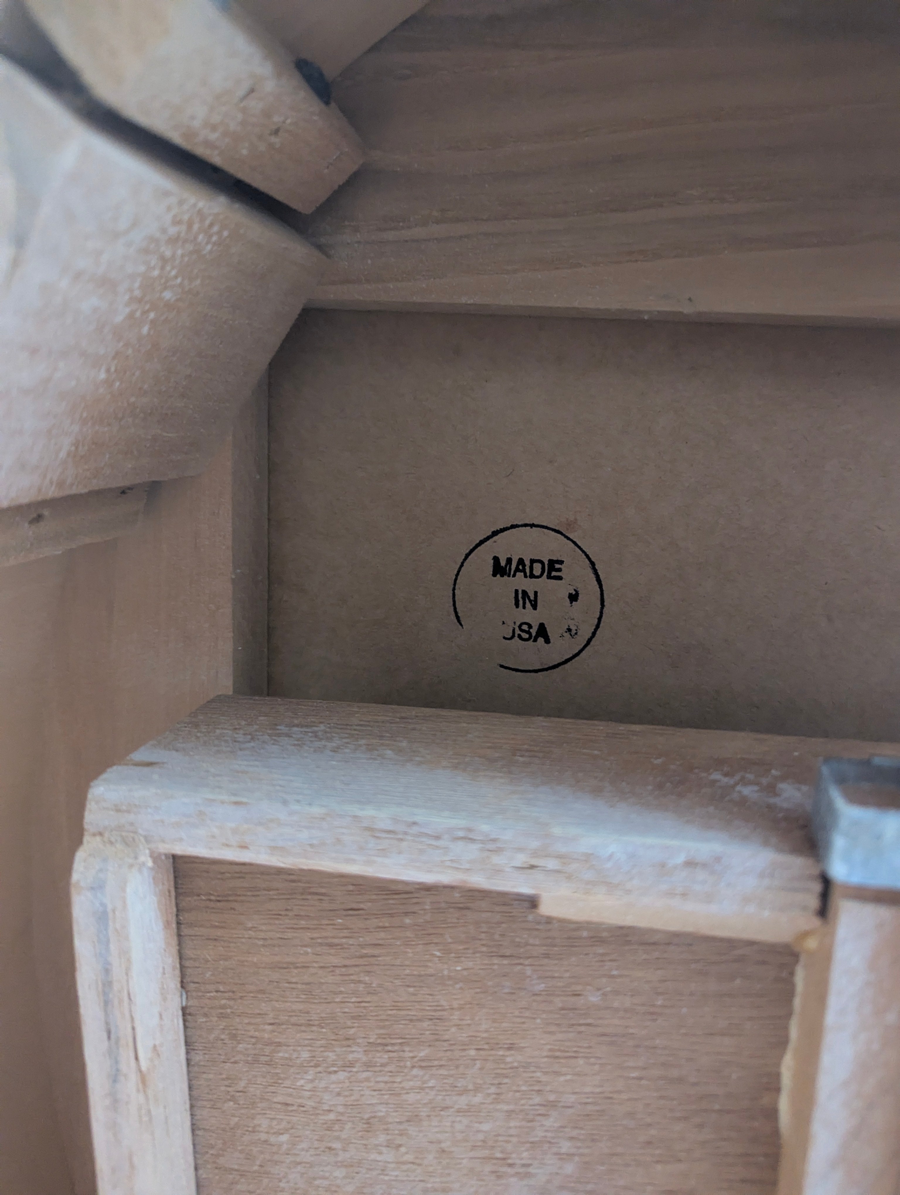 Oval End Table with drawer