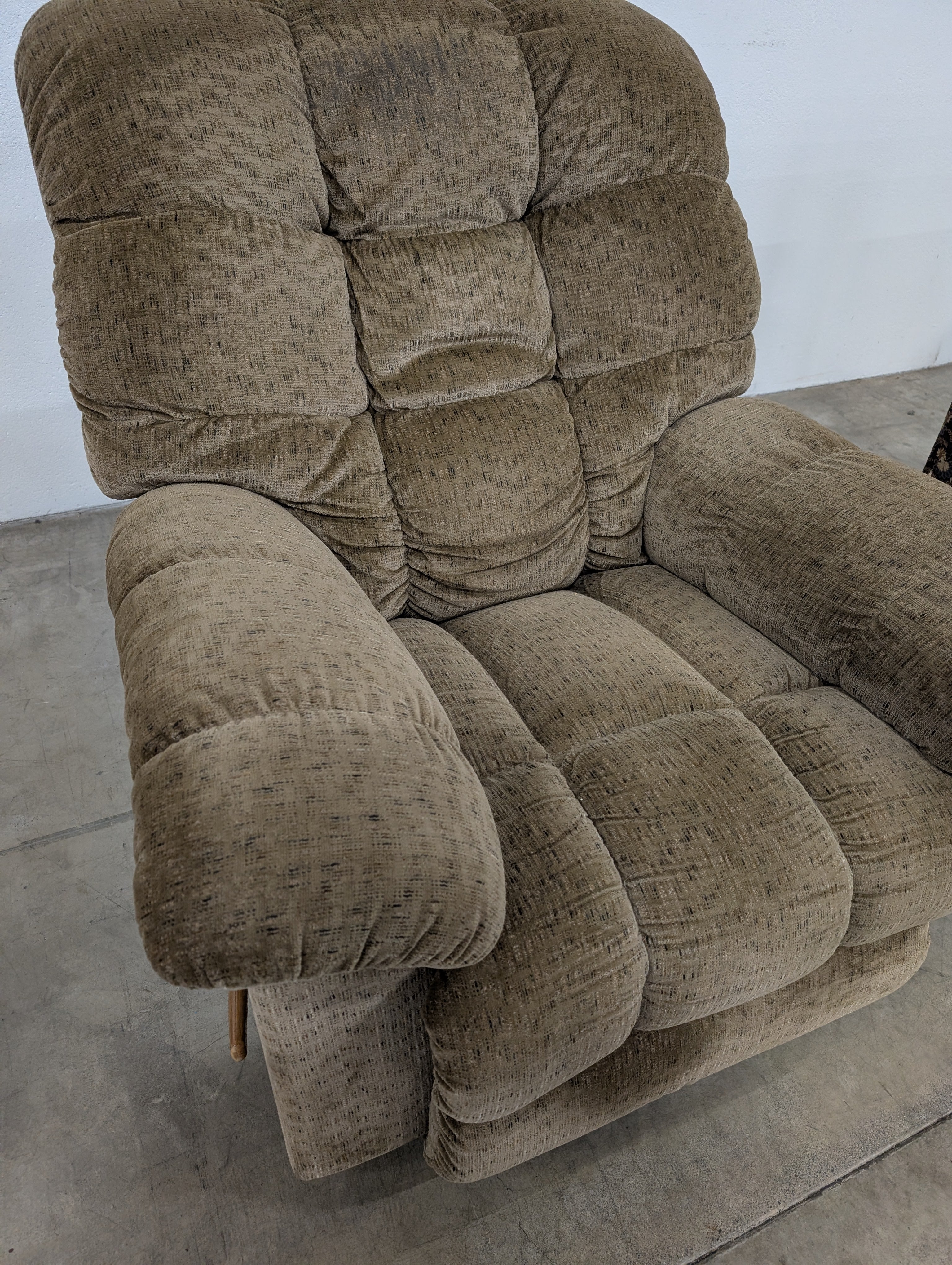 Plush Brown LaZboy Recliner Armchair