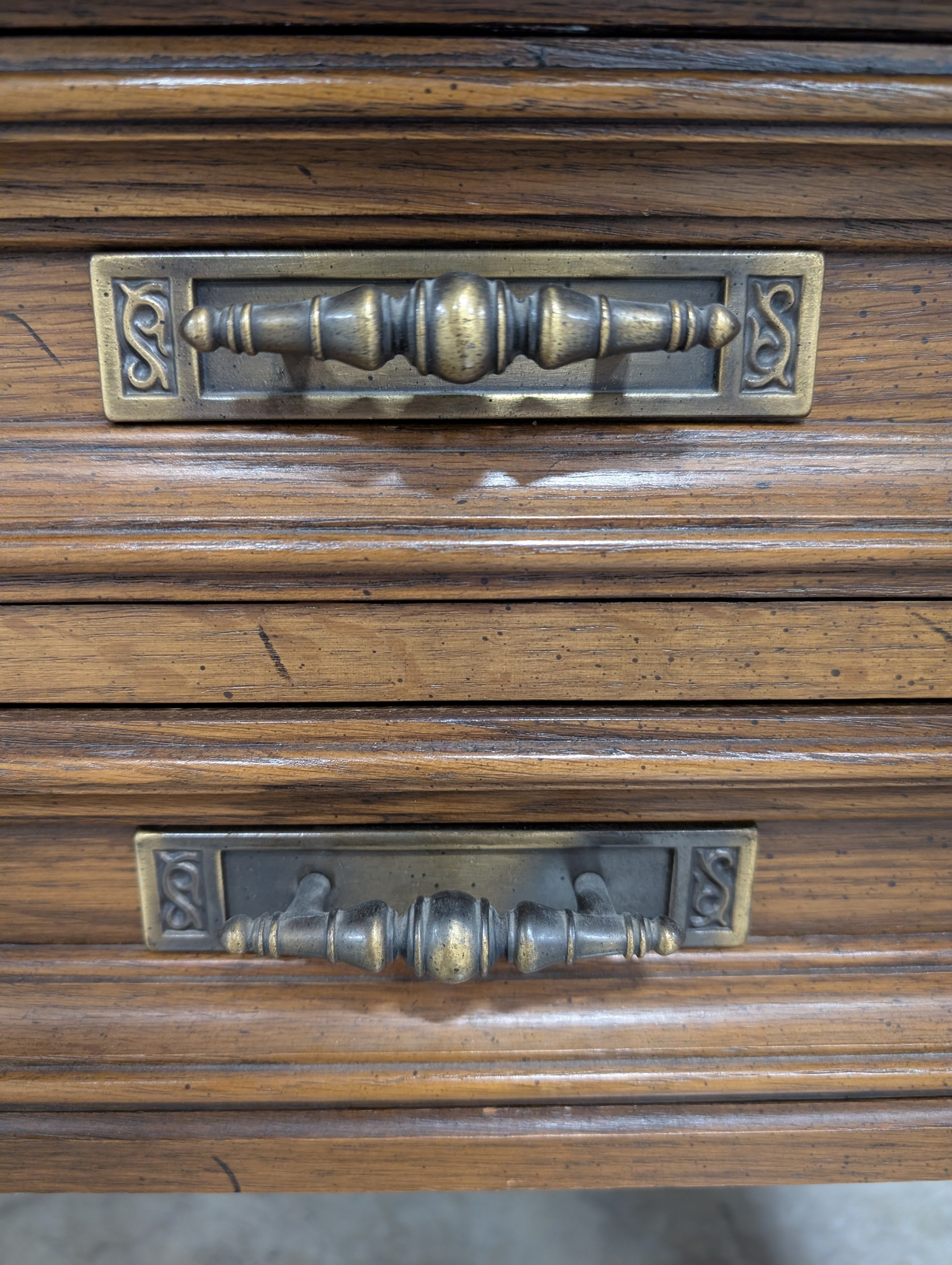 Traditional Hammary Square Side Table with Lower Shelf
