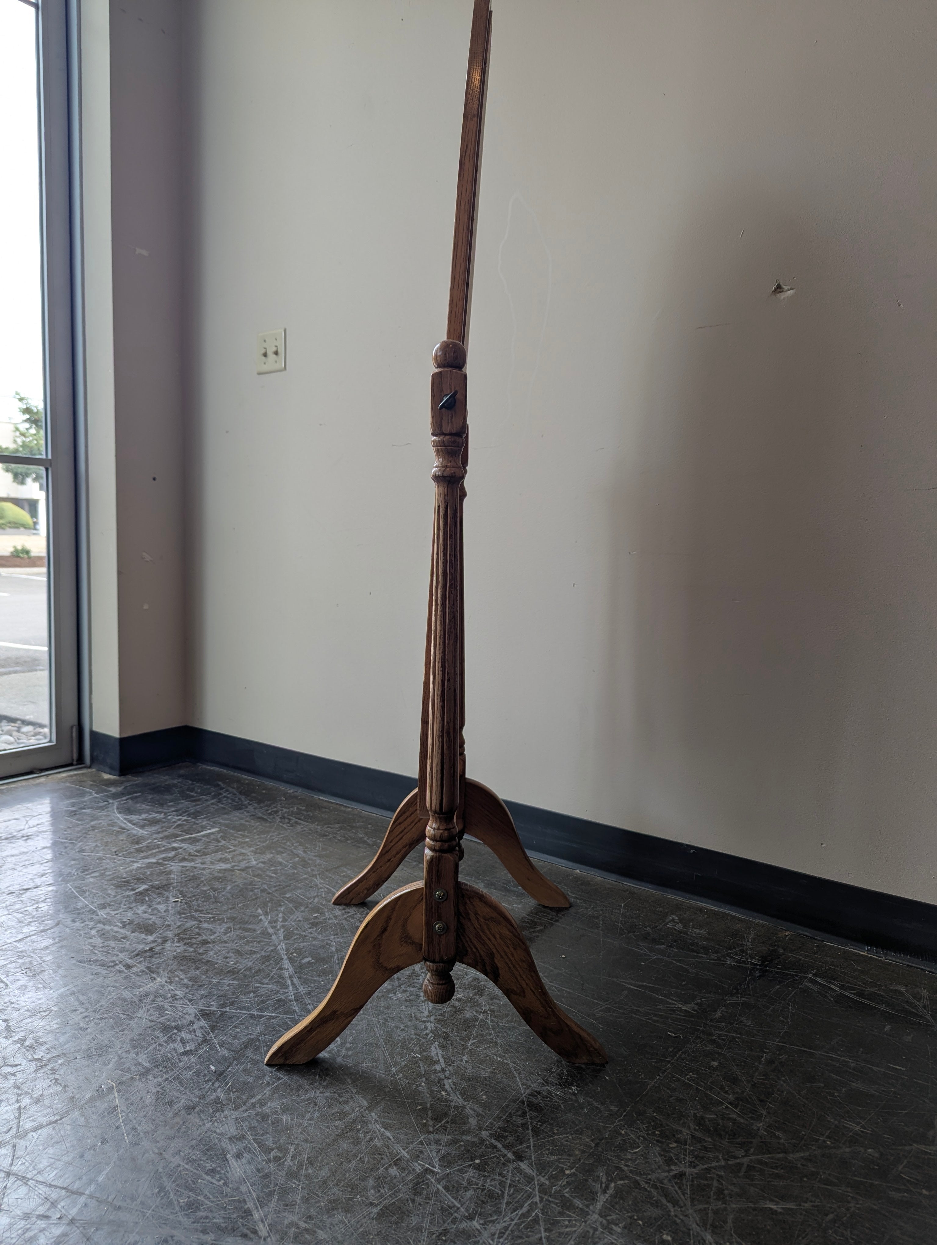Oak Full-Length Standing Mirror