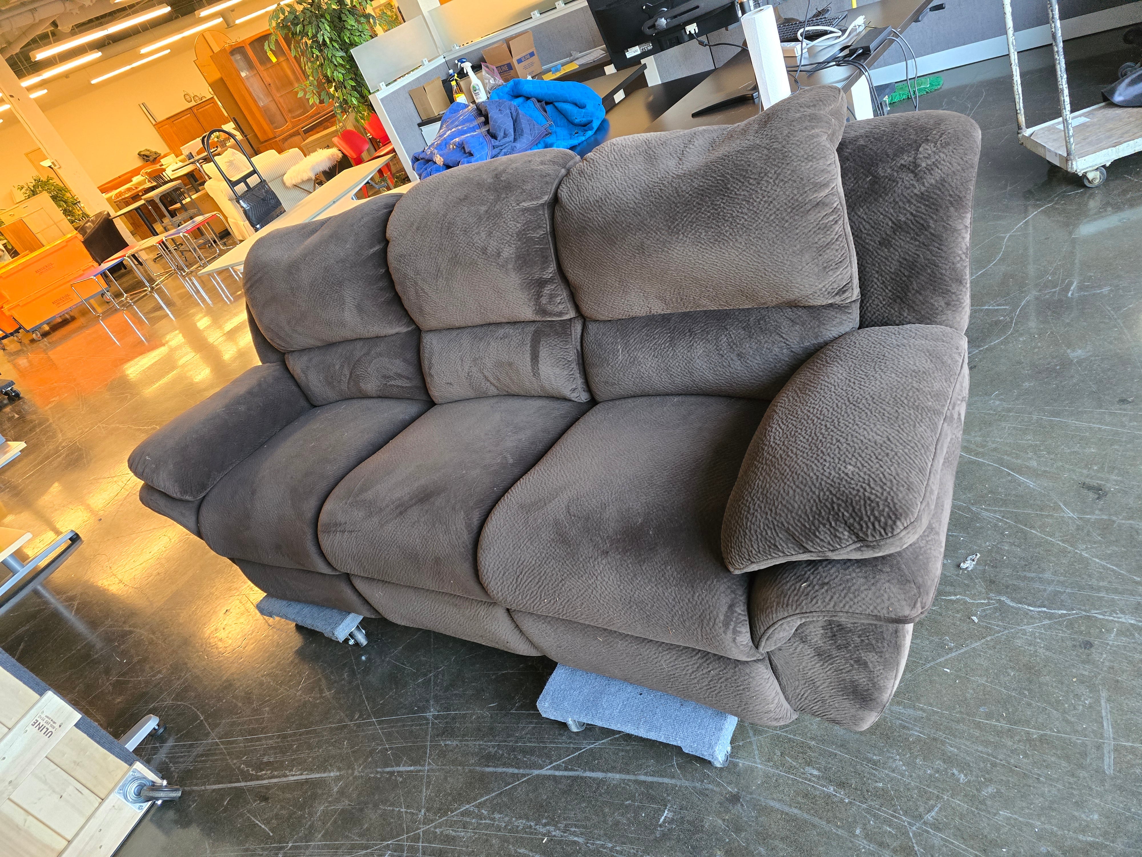 Brown Recliner Sofa