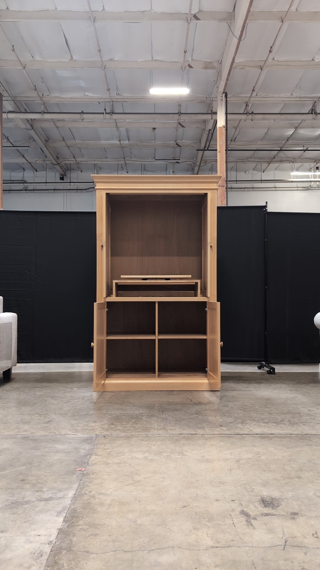 Tall Solid Wood Evergreen Wood Craft Forbes Furniture
