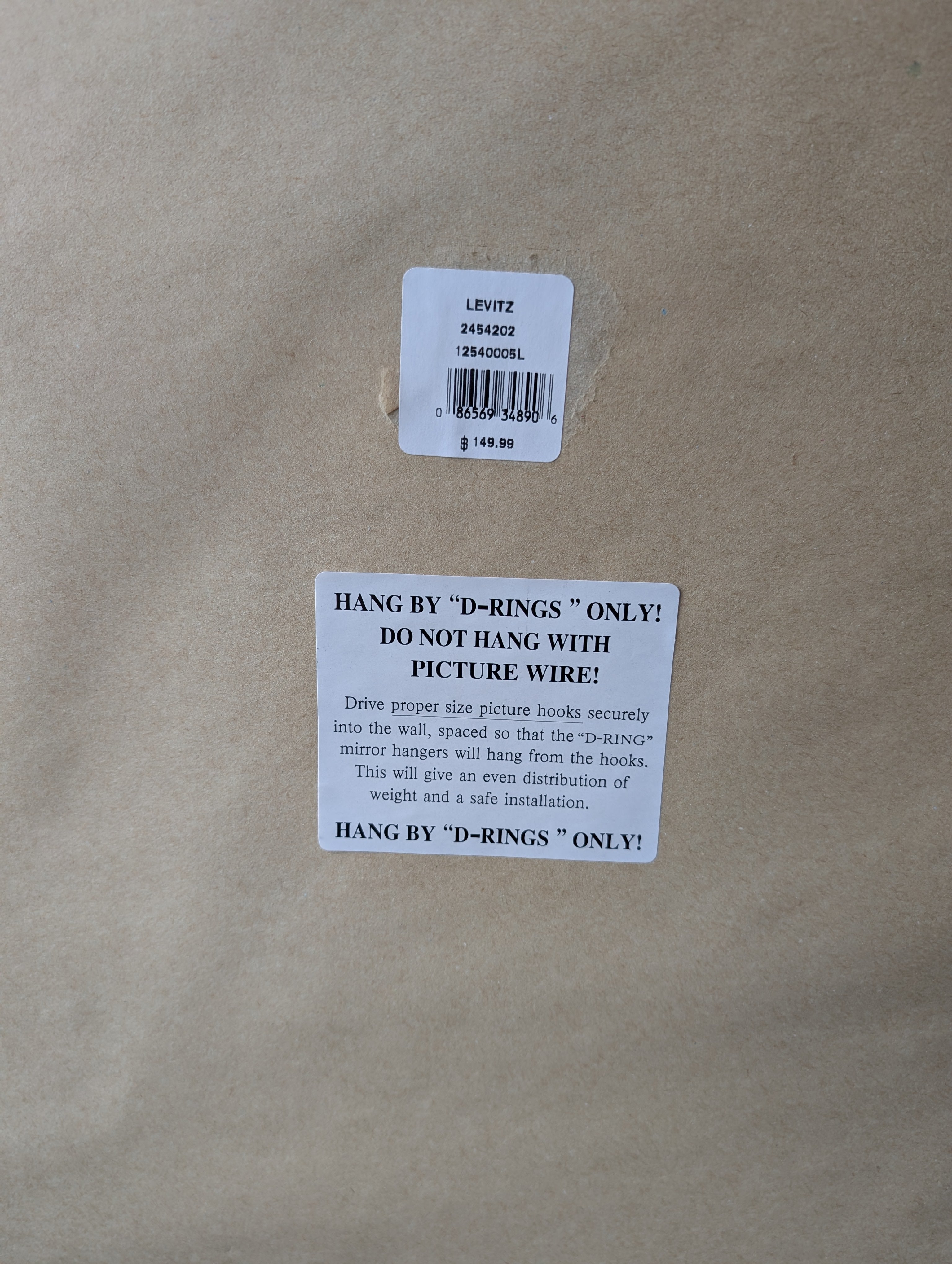 Decorative Framed Cherry Blossom Tree Wall Art with Dual Matting