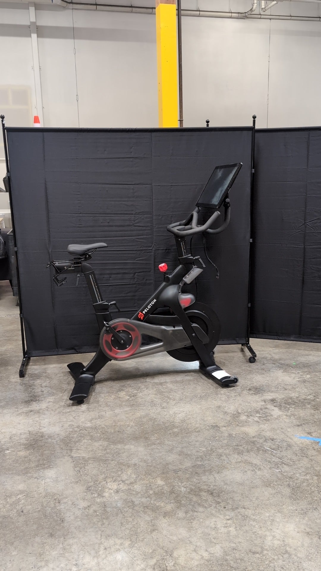 Peloton Stationary Exercise Bike with Adjustable Seat