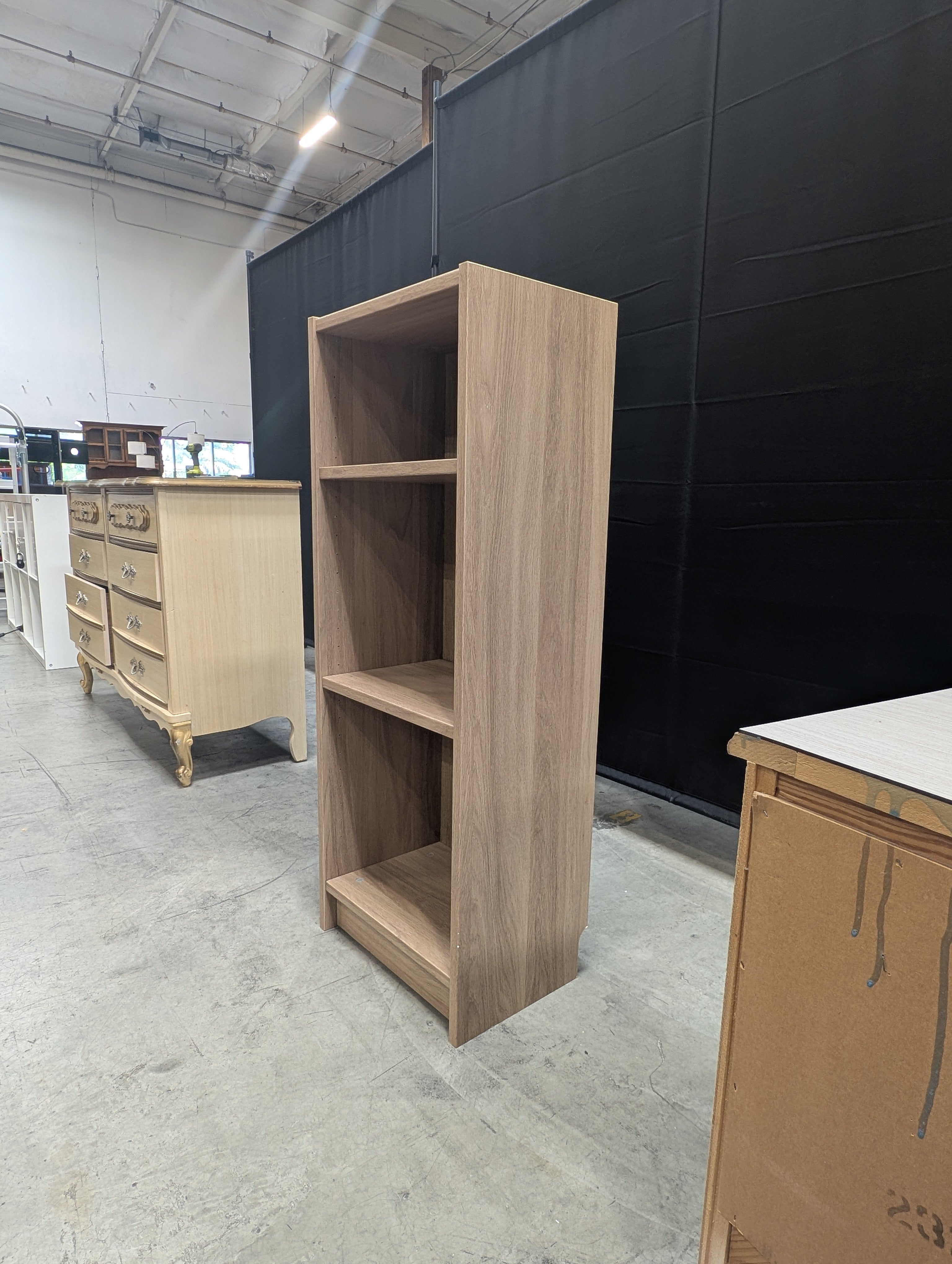 Short Ikea Three-Tier Bookcase