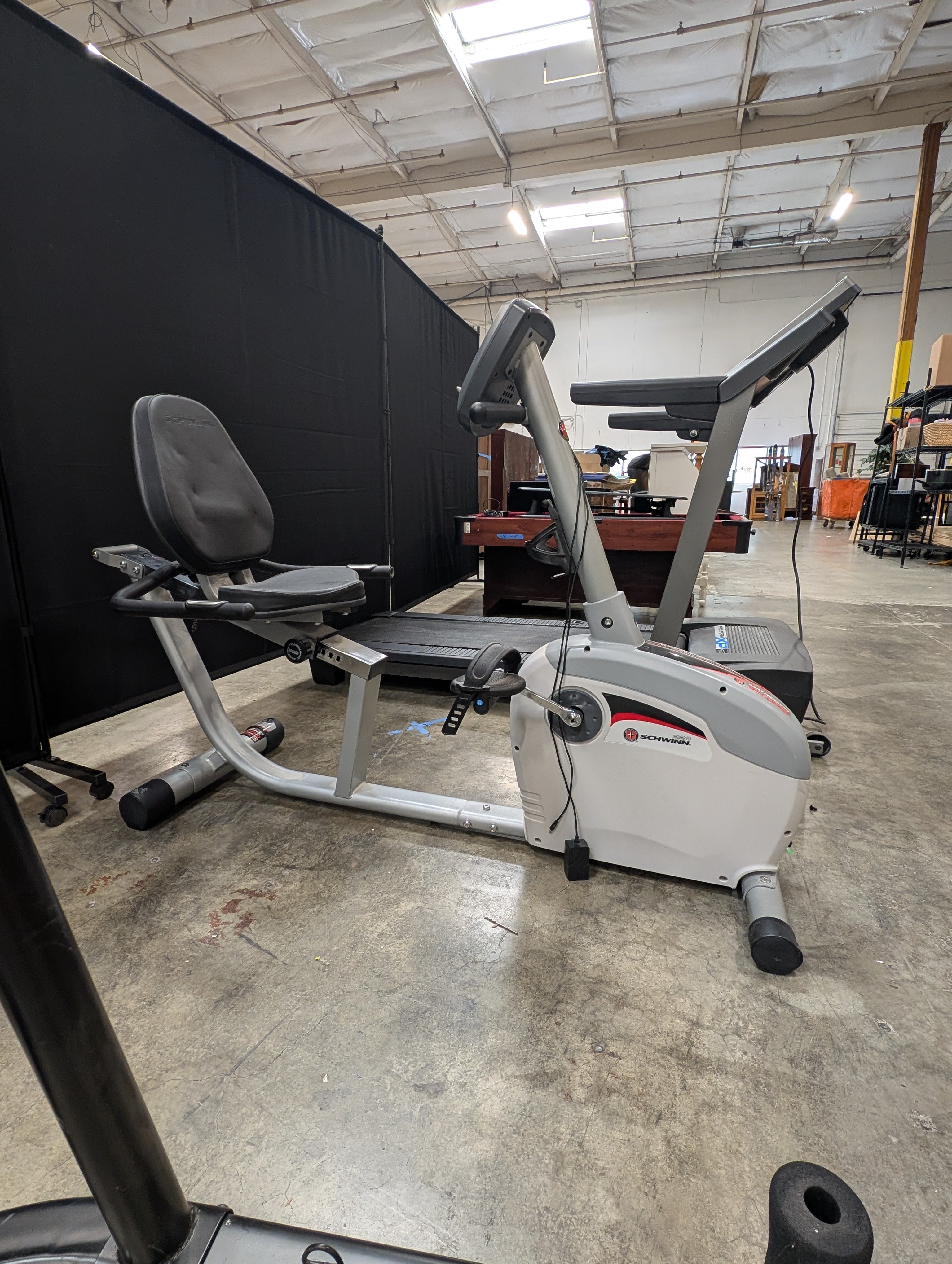 Schwinn Recumbent Exercise Bike with Digital Console