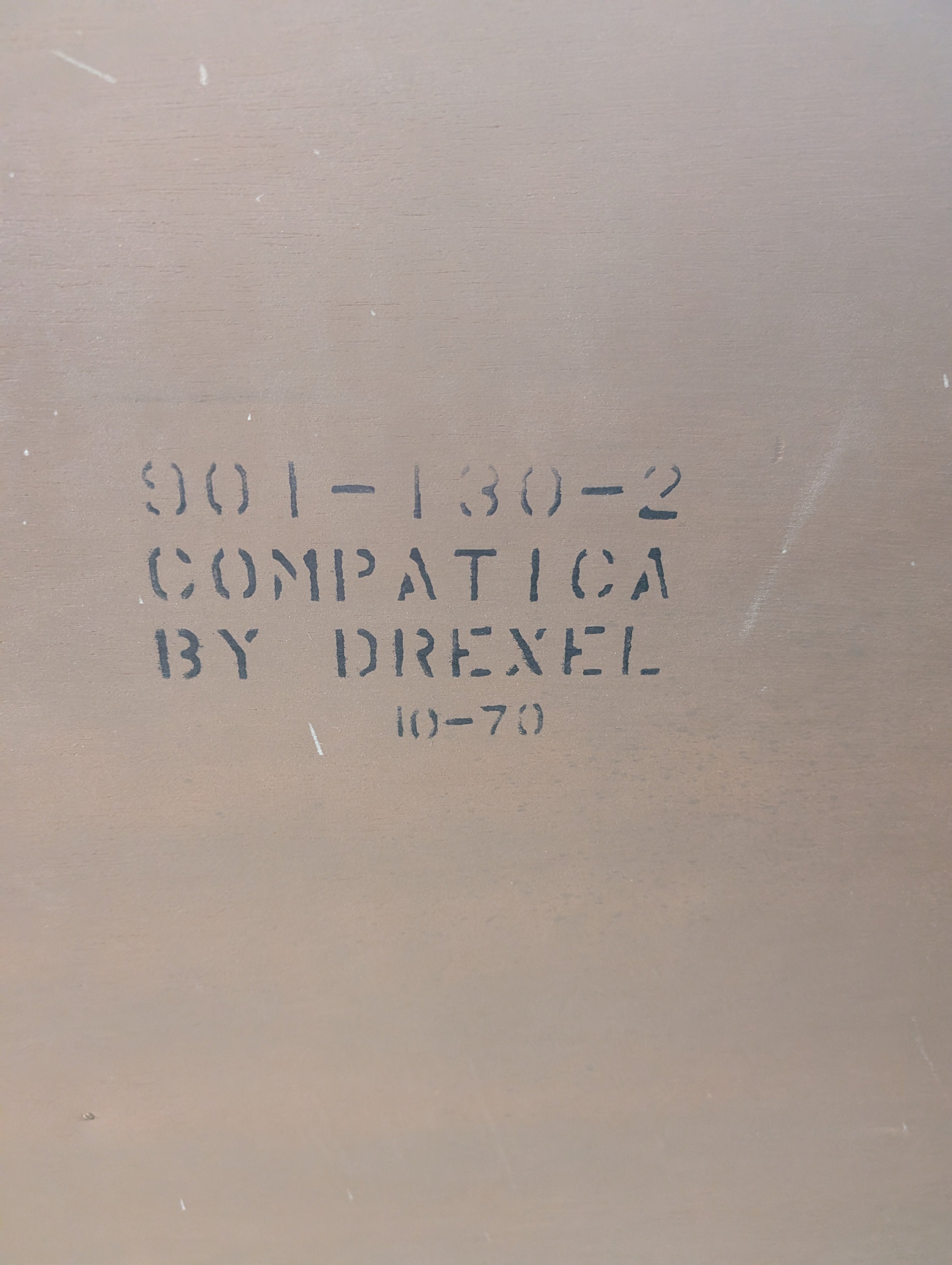 Drexel Geometrical Nine-Drawer Dresser in Oak