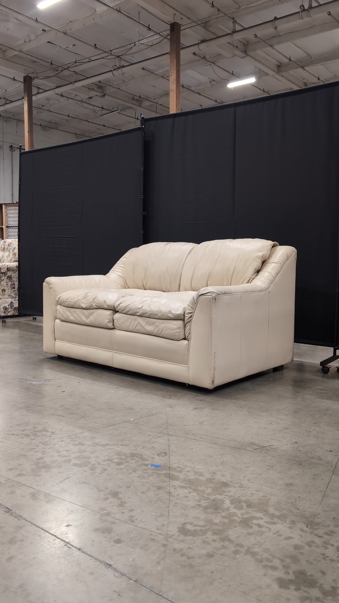 Emerson Leather Loveseat