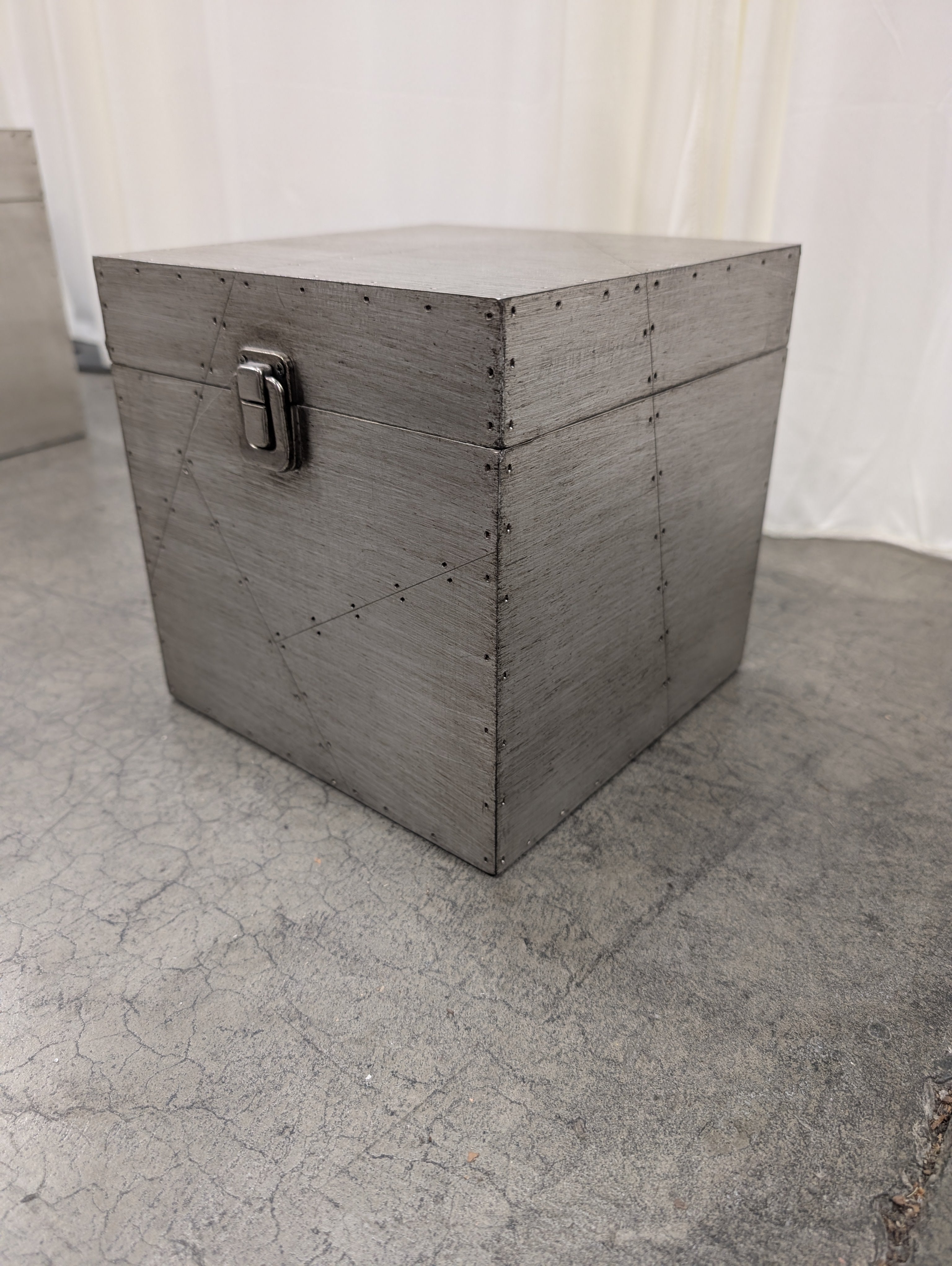 8" Storage Box with Metal Latch