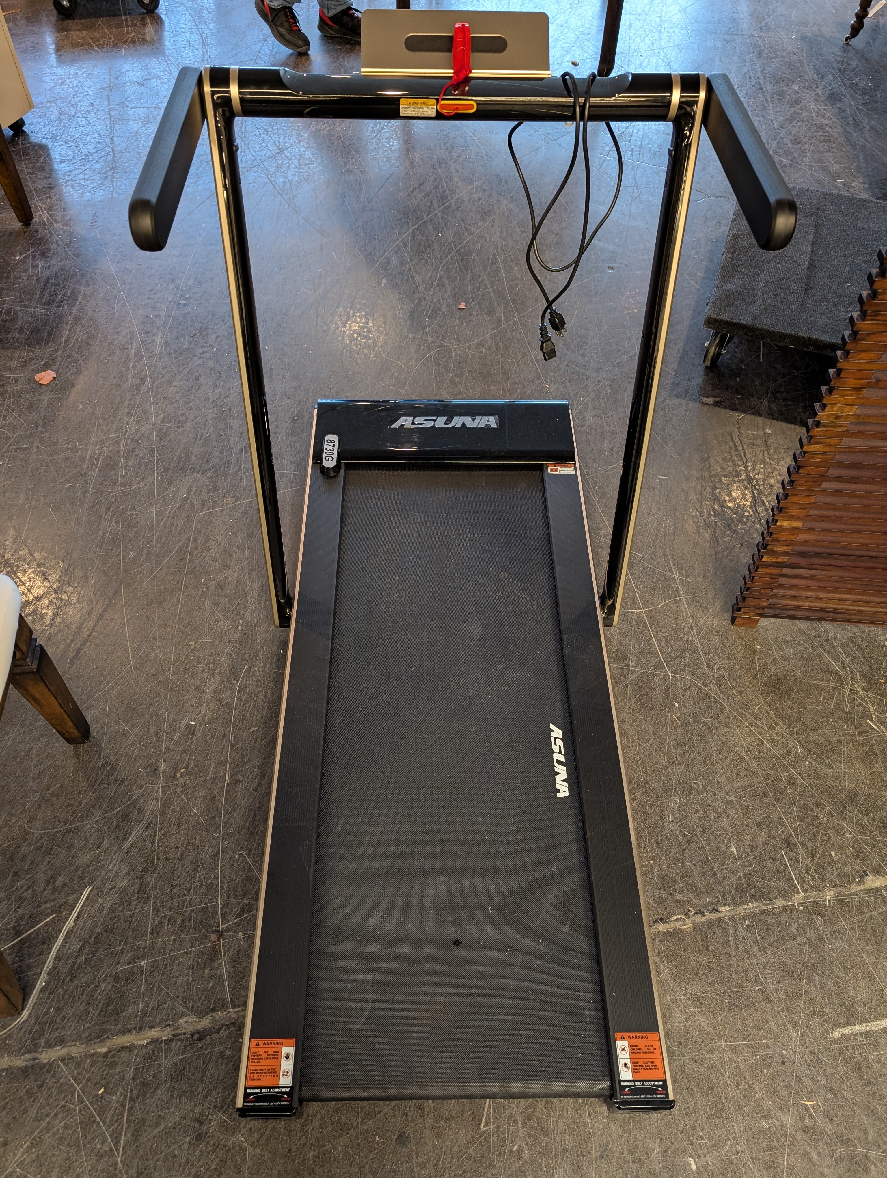 New ASUNA Slim Folding Motorized Treadmill 8730G