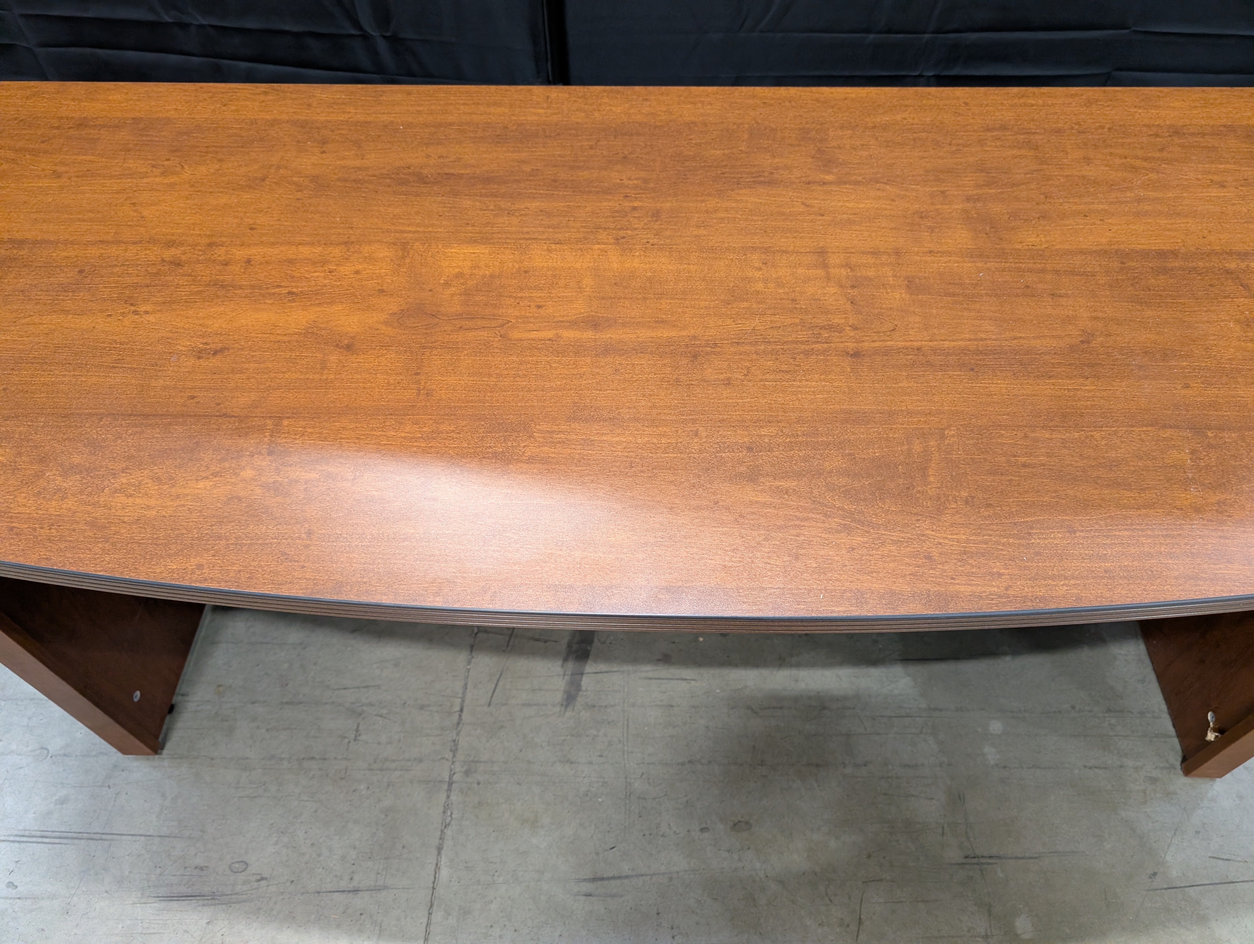 Sturdy Brown Wood-Look Home Office Desk