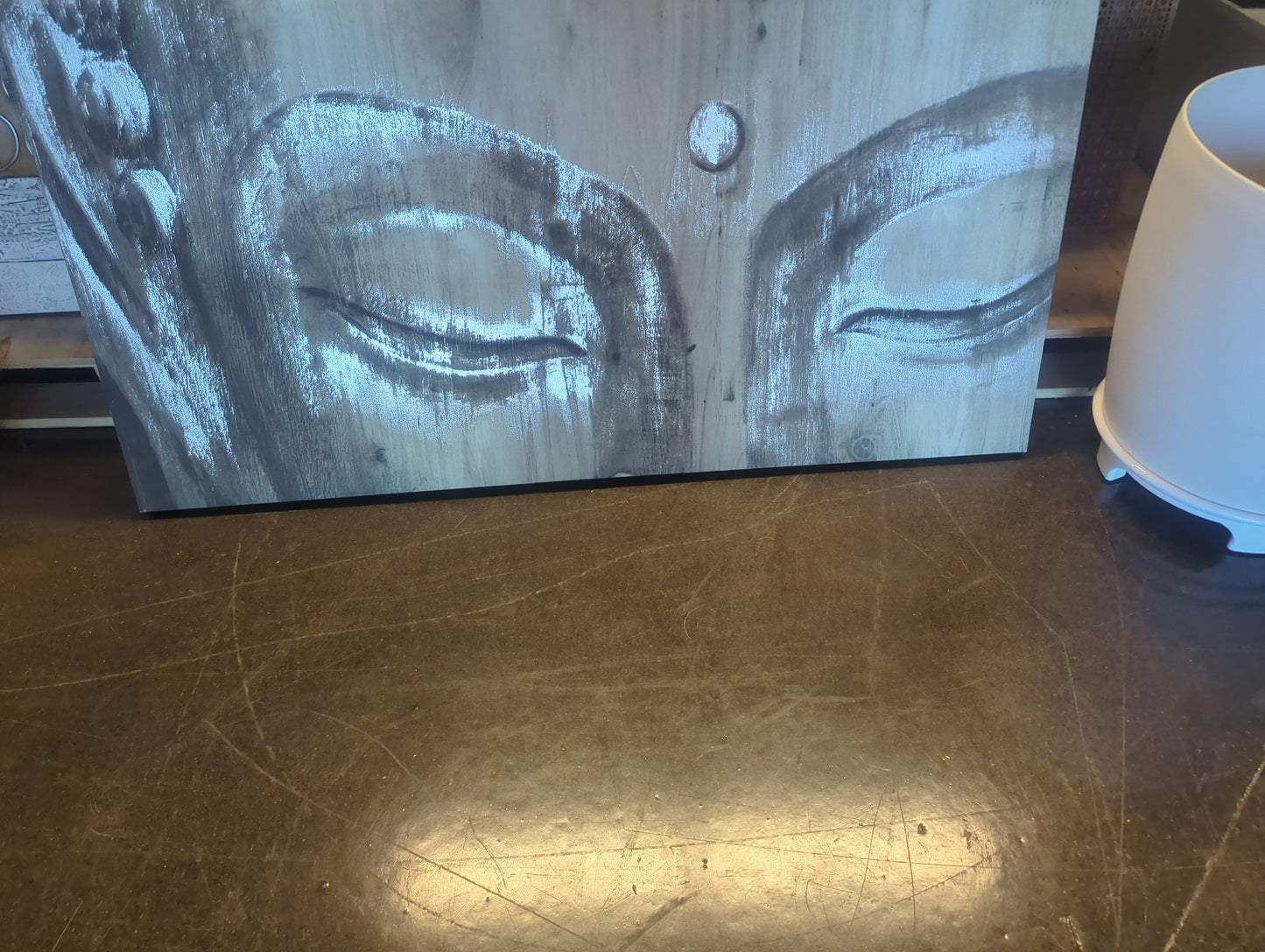 Buddha on canvas
