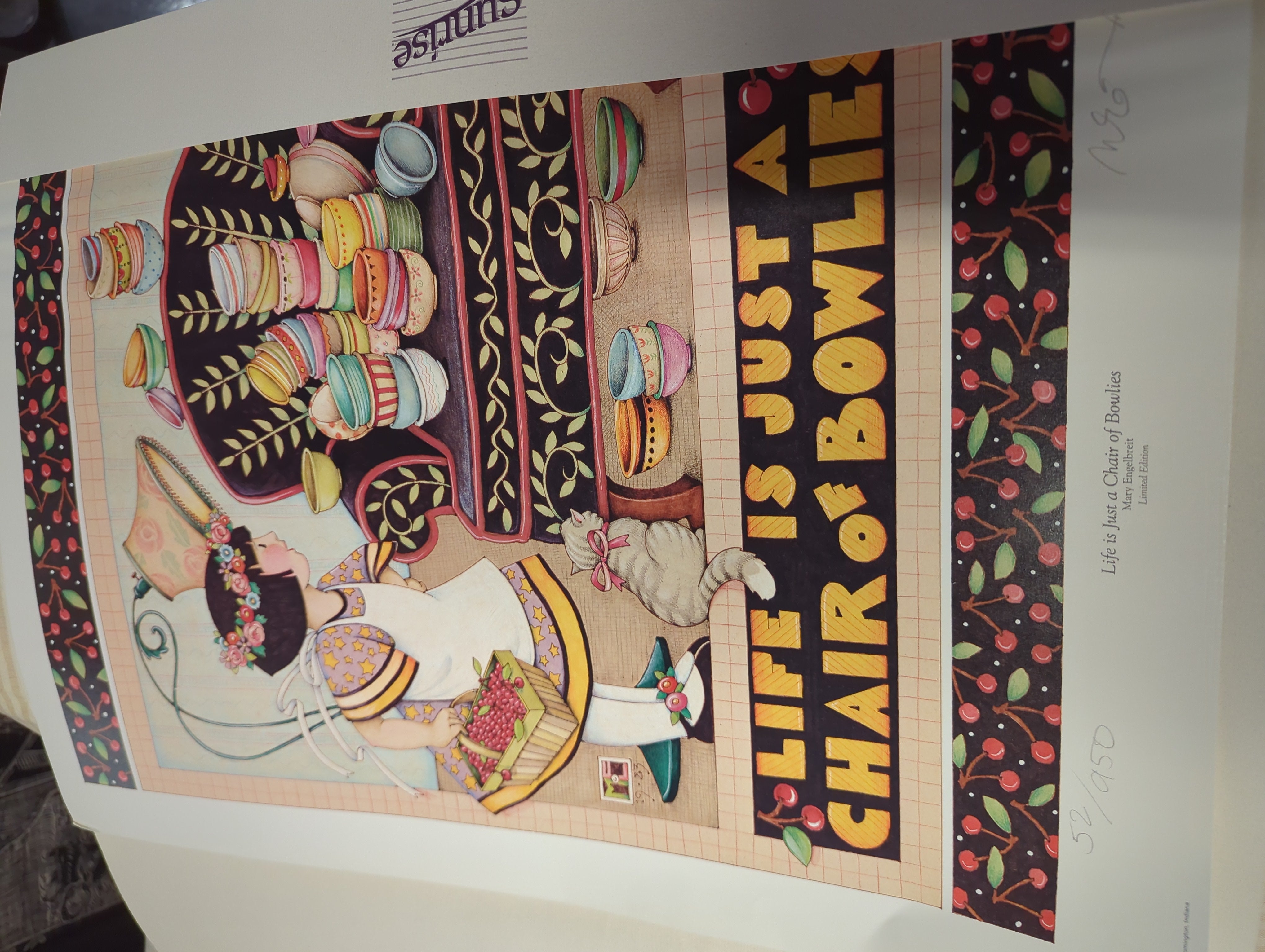 Mary Engelbreit's Life Is Just a Chair of Bowlies