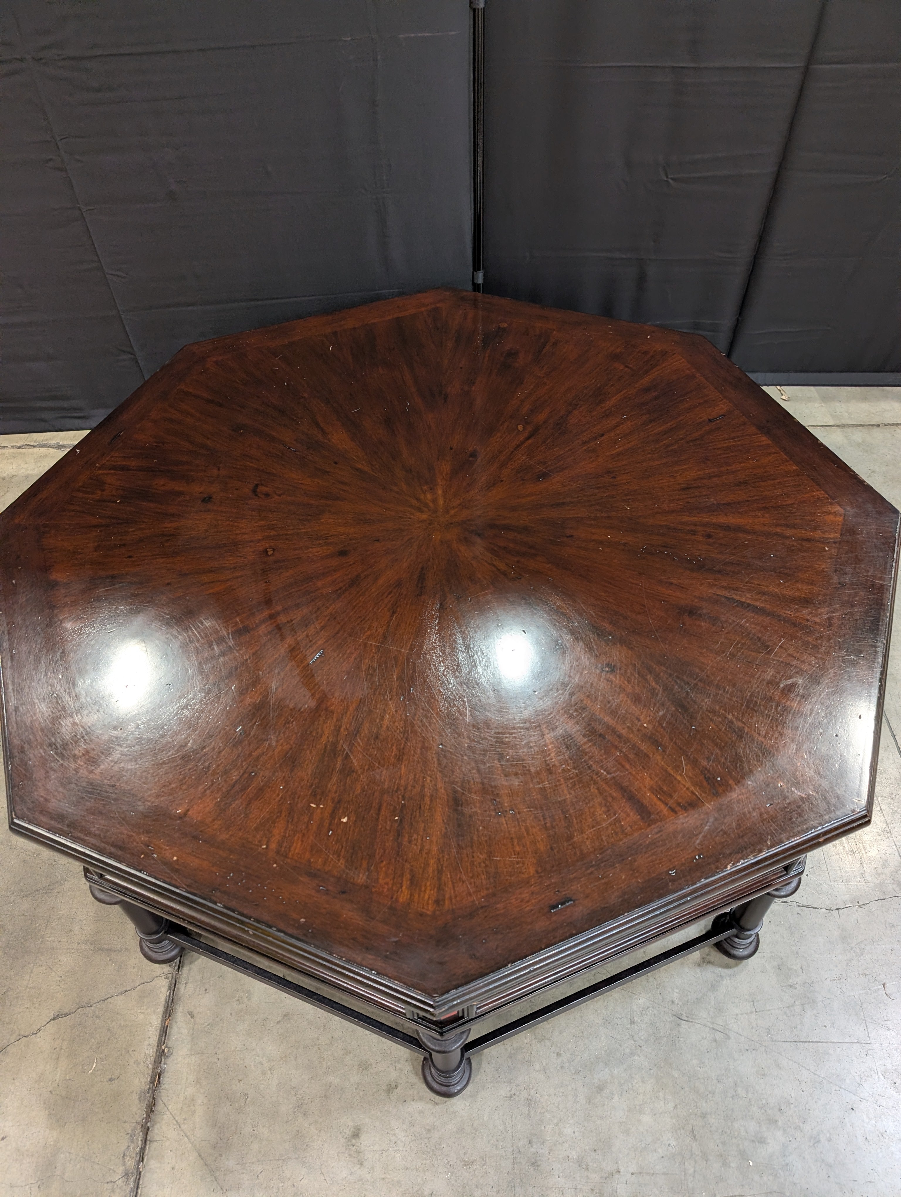 Hexagon Hardwood Coffee Table