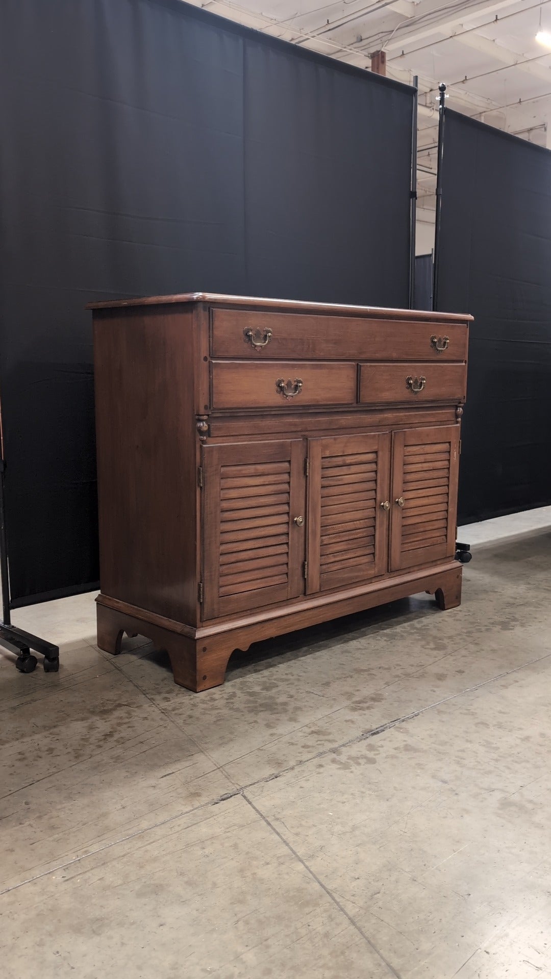Vintage Vermont of Winooski "Whipple House Group" solid rock maple furniture Sideboard
