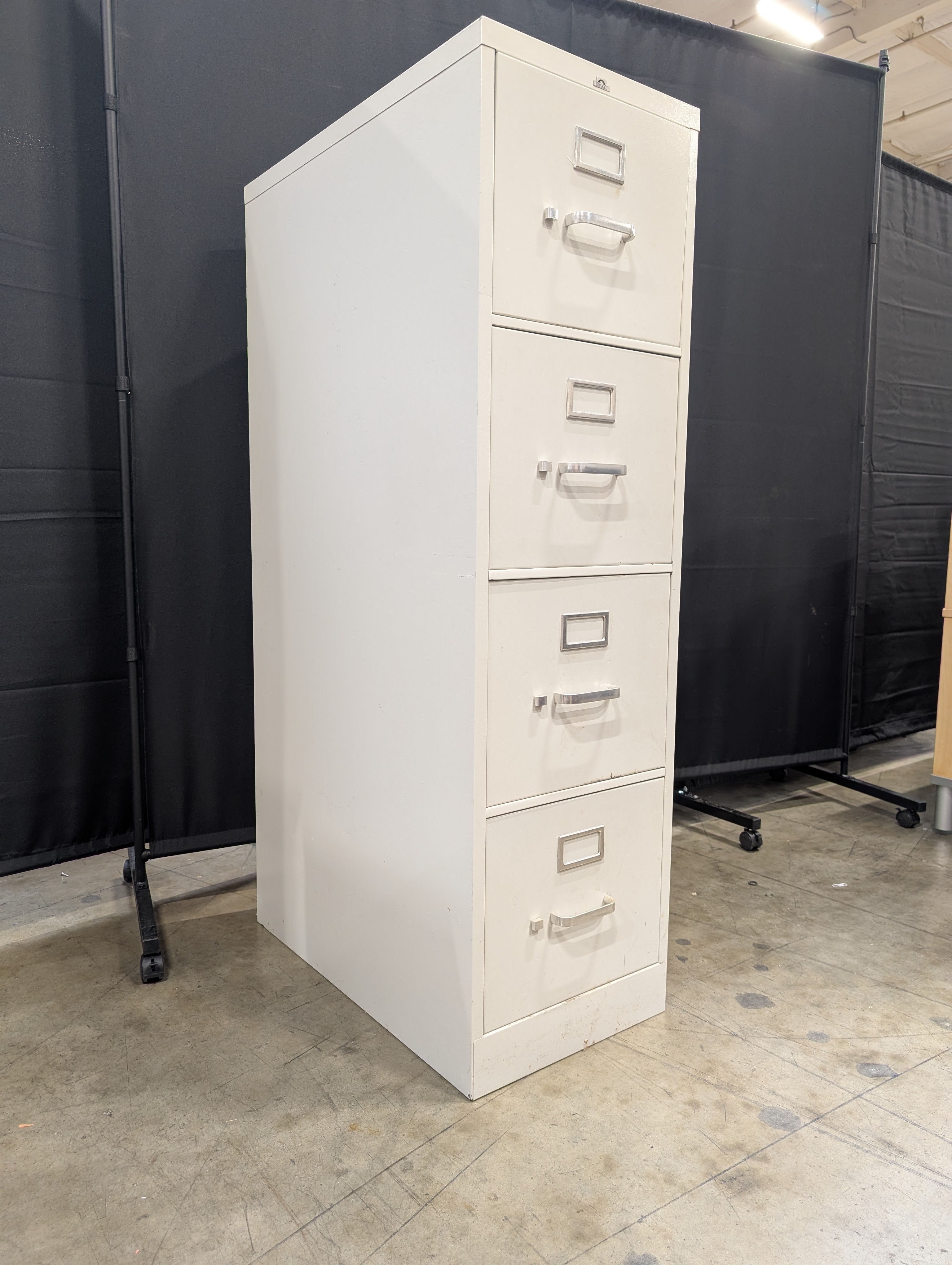Pinnacle Four-Drawer Metal Filing Cabinet