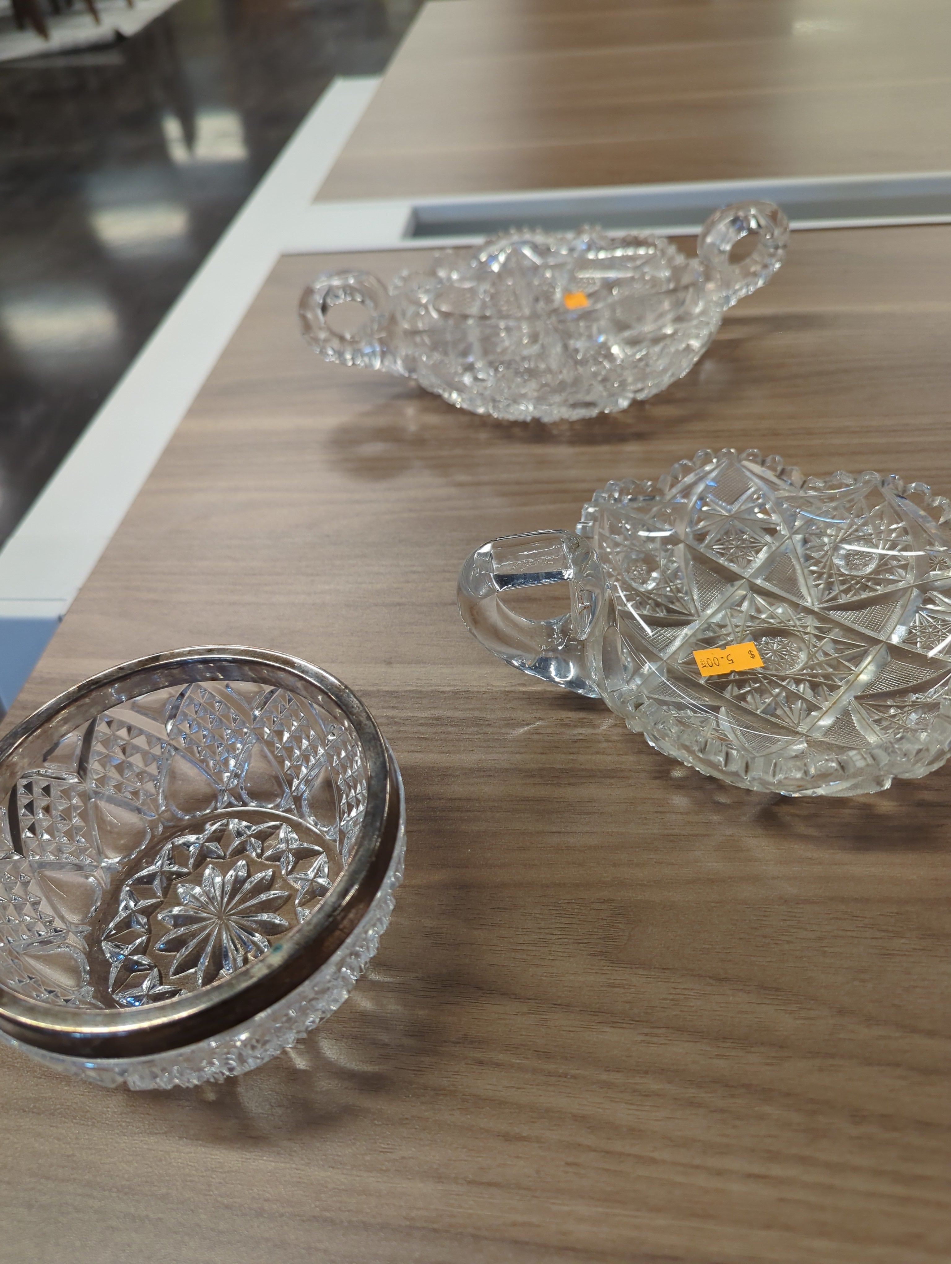 Crystal Glass Candy Dish