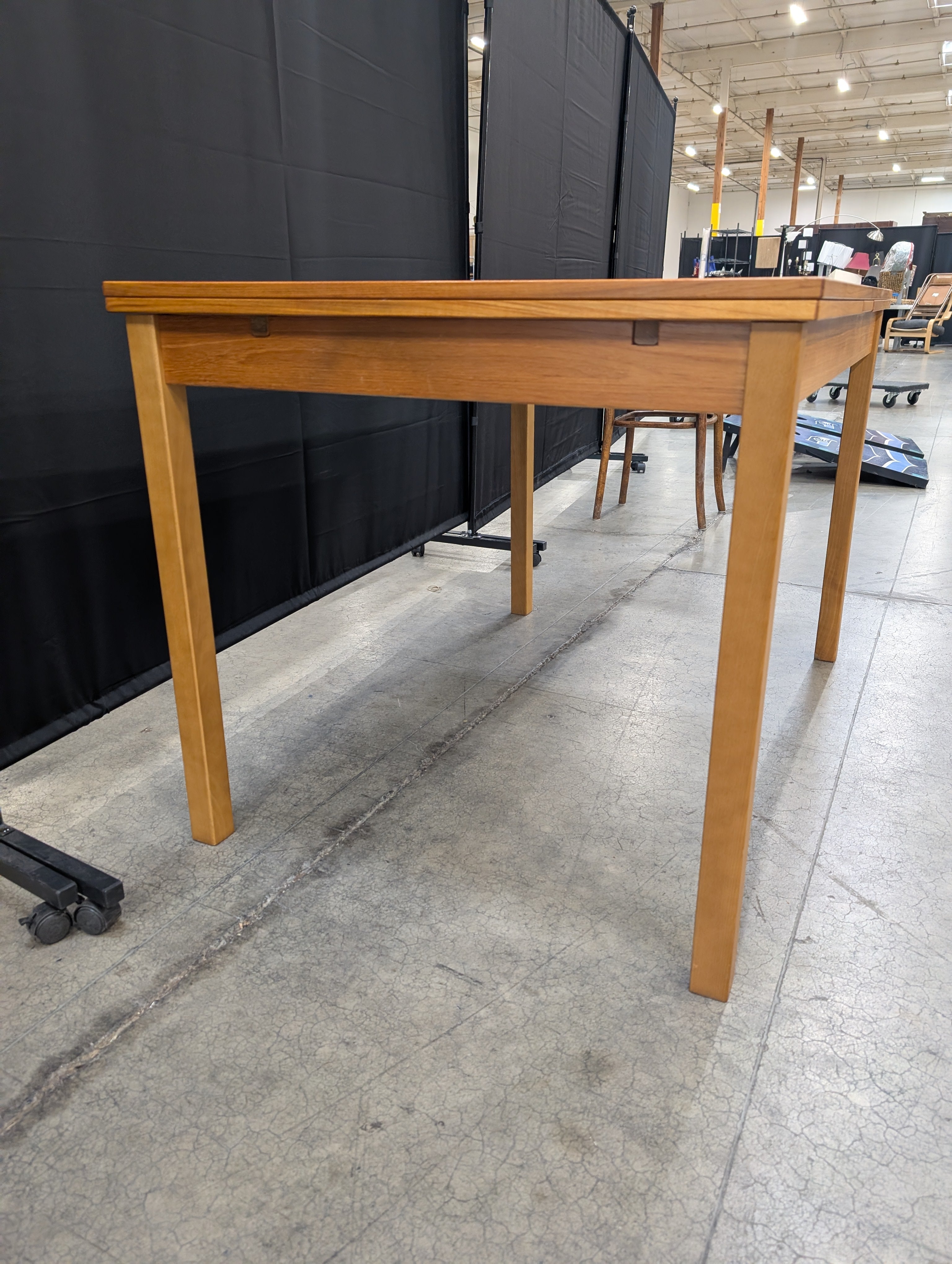 Compact Wooden Dining Set with Upholstered Seating