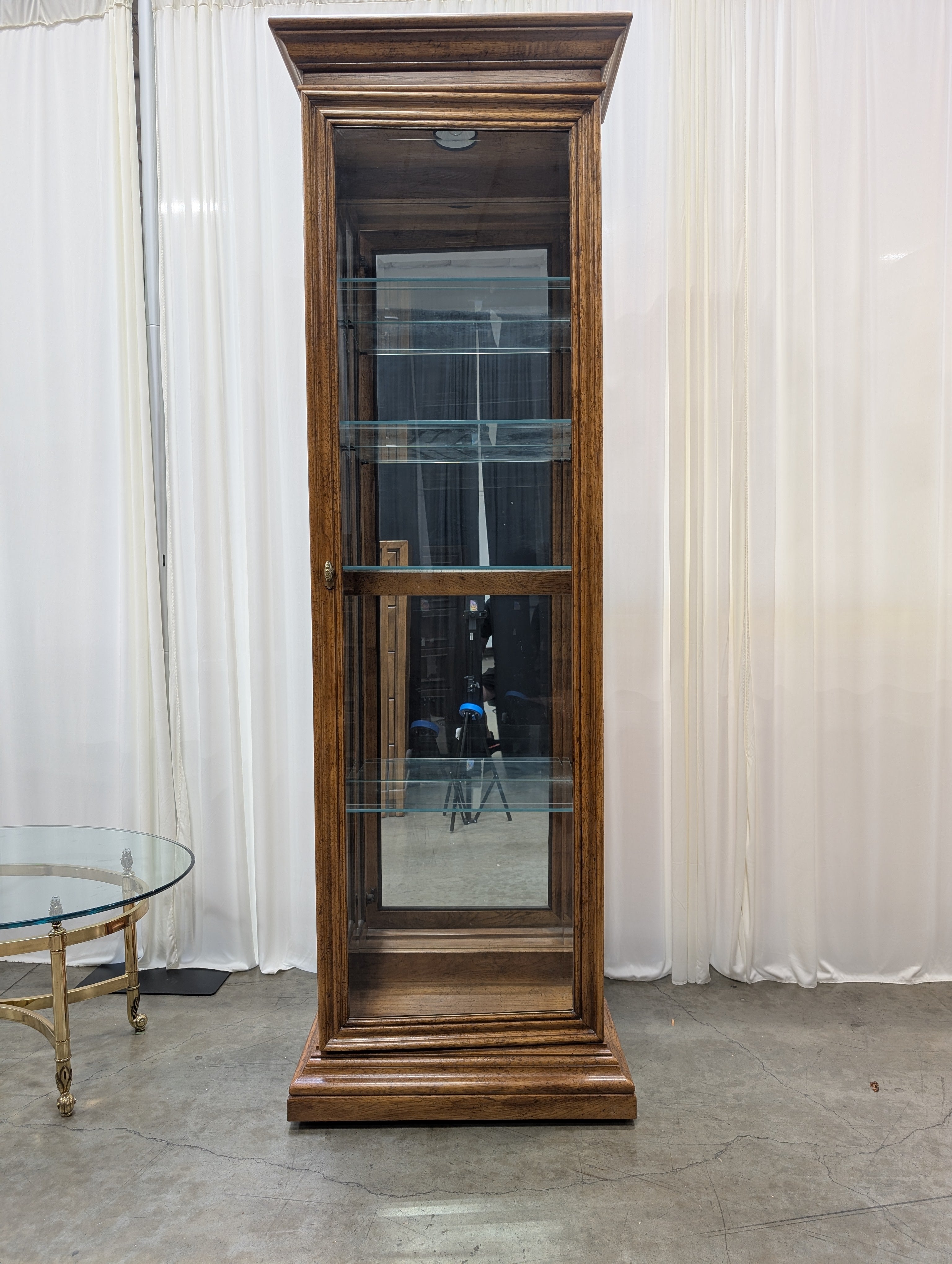 Vintage American of Martinsville lighted Curio Cabinet