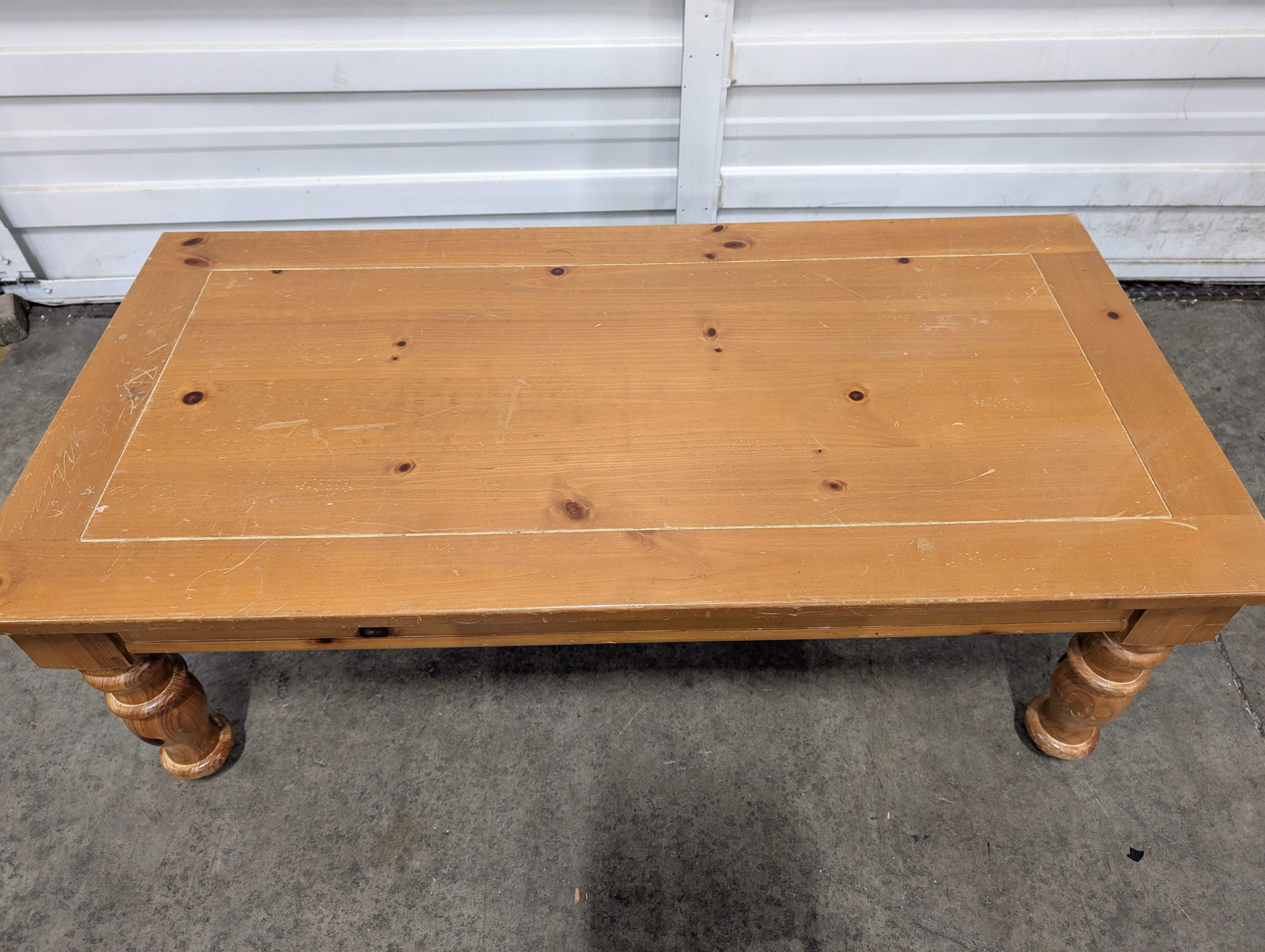 Light Wood Coffee Table