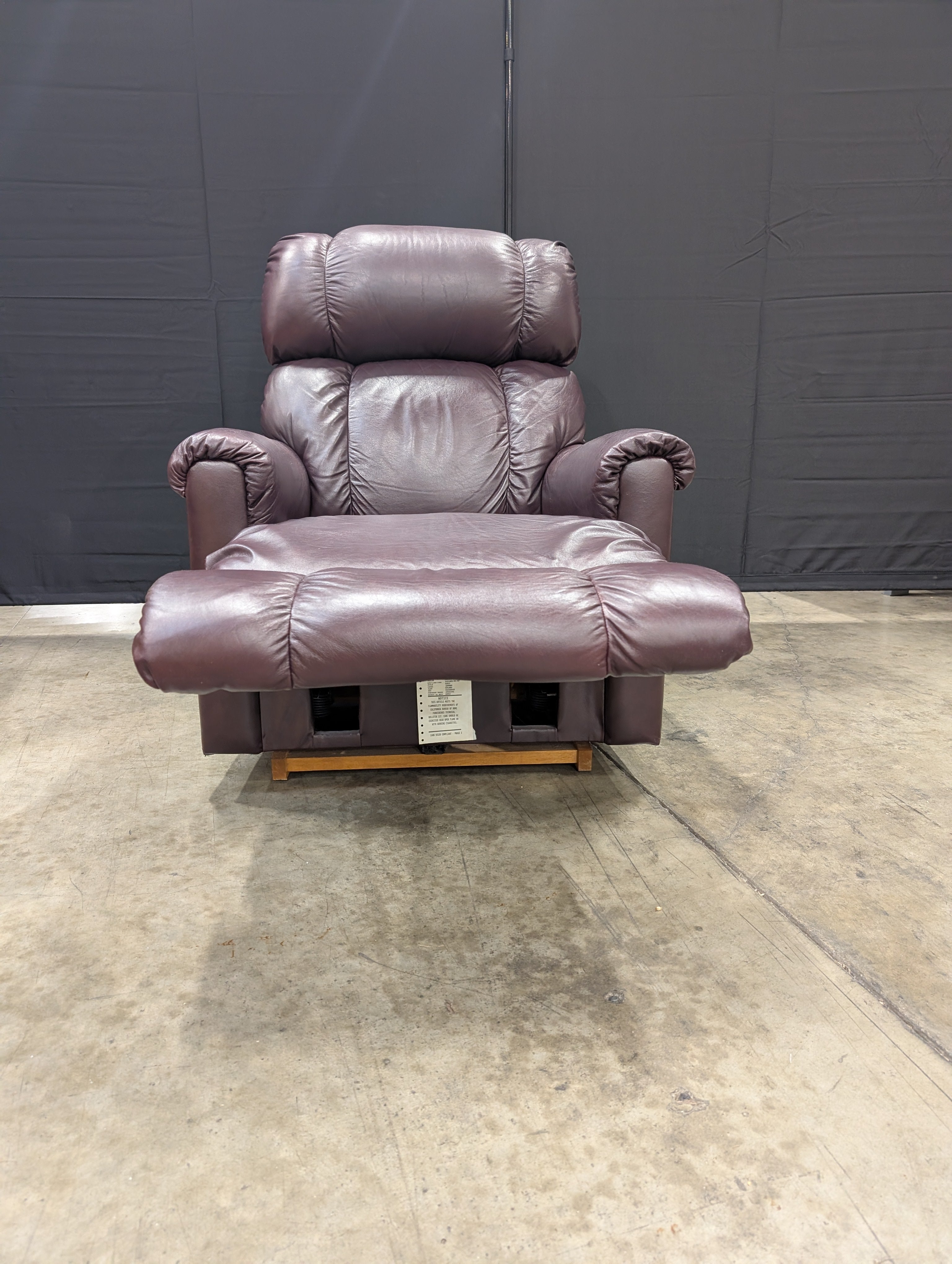 Plush Dark Brown LaZboy Recliner Chair