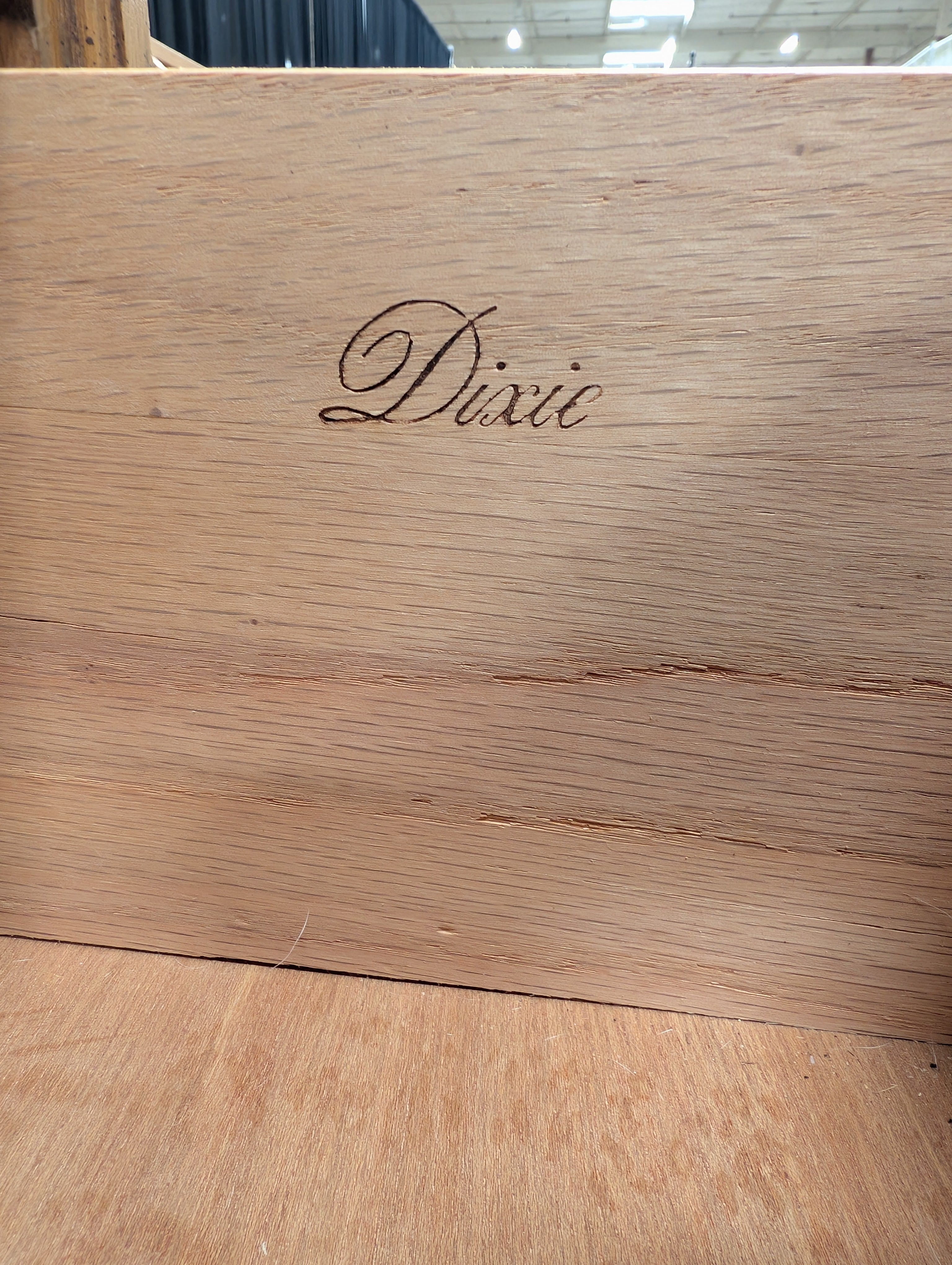 Dixie Paneled Wood Five-Drawer Dresser with Ornate Hardware