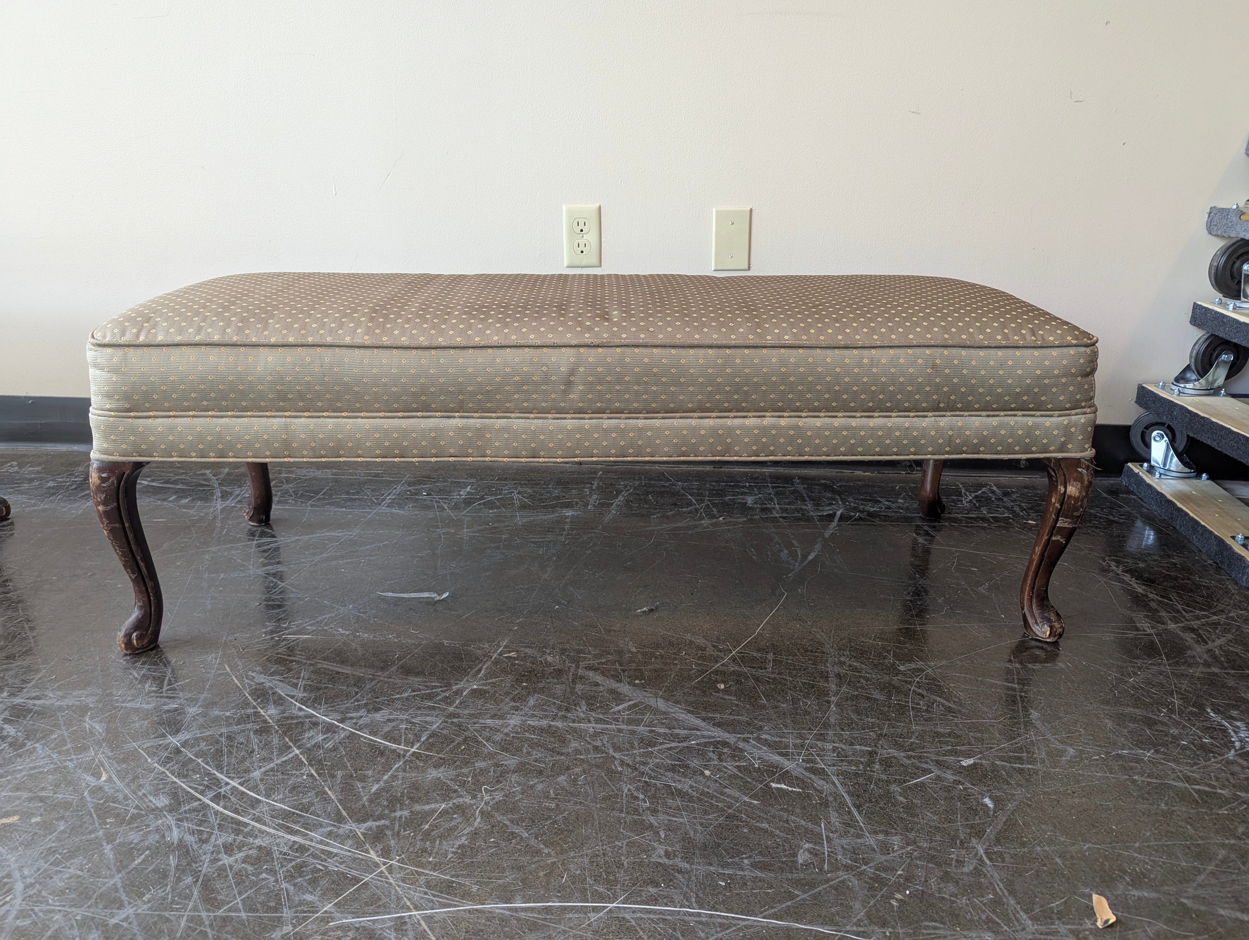Olive Green Ottoman