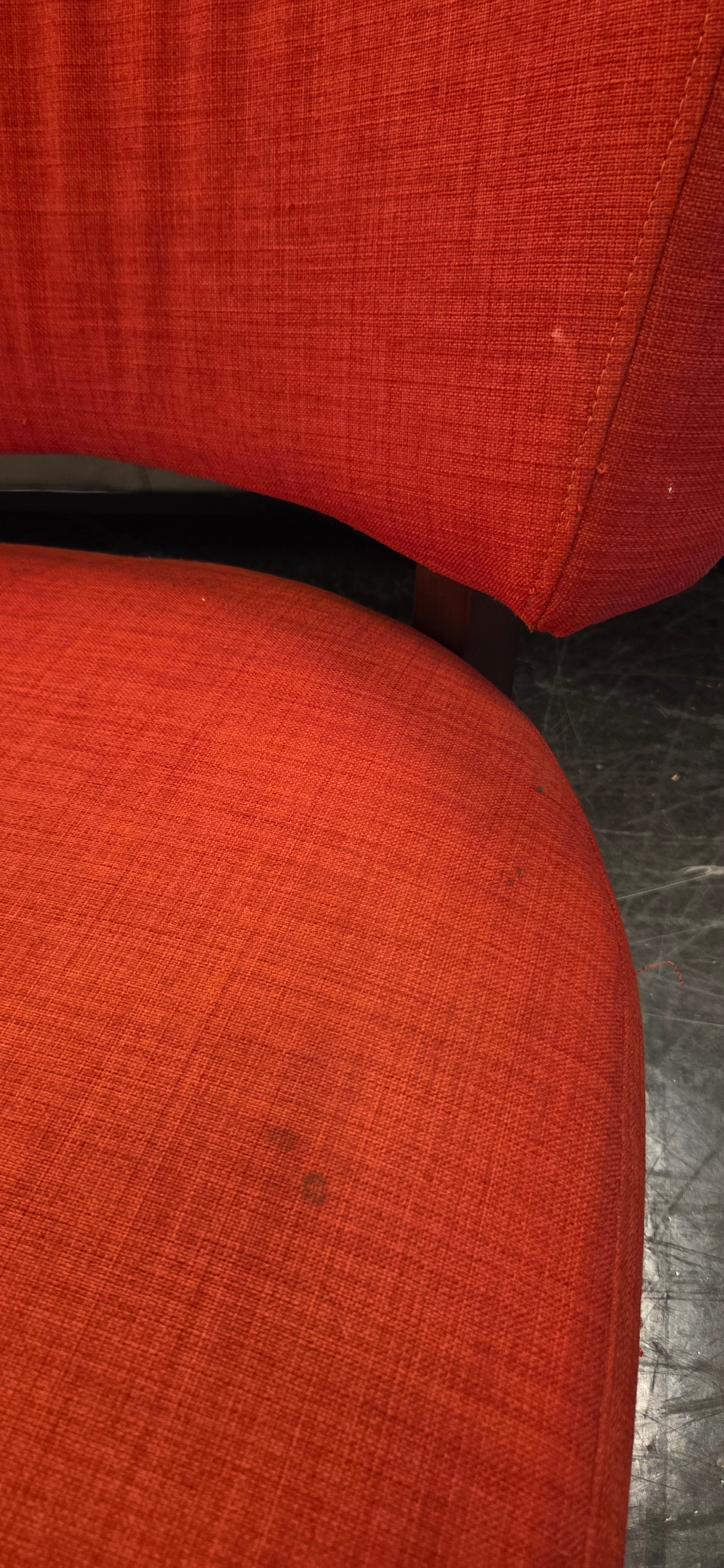 Vibrant Red Accent Chair