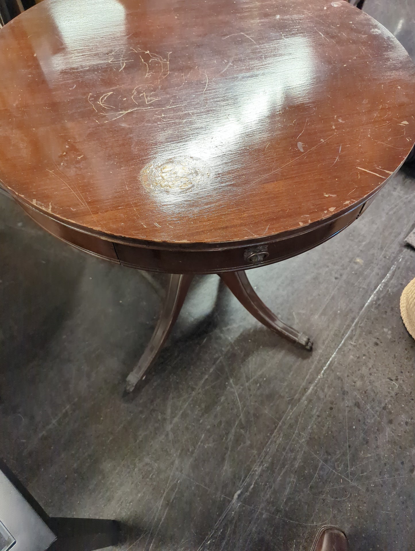 Round Foyer Table