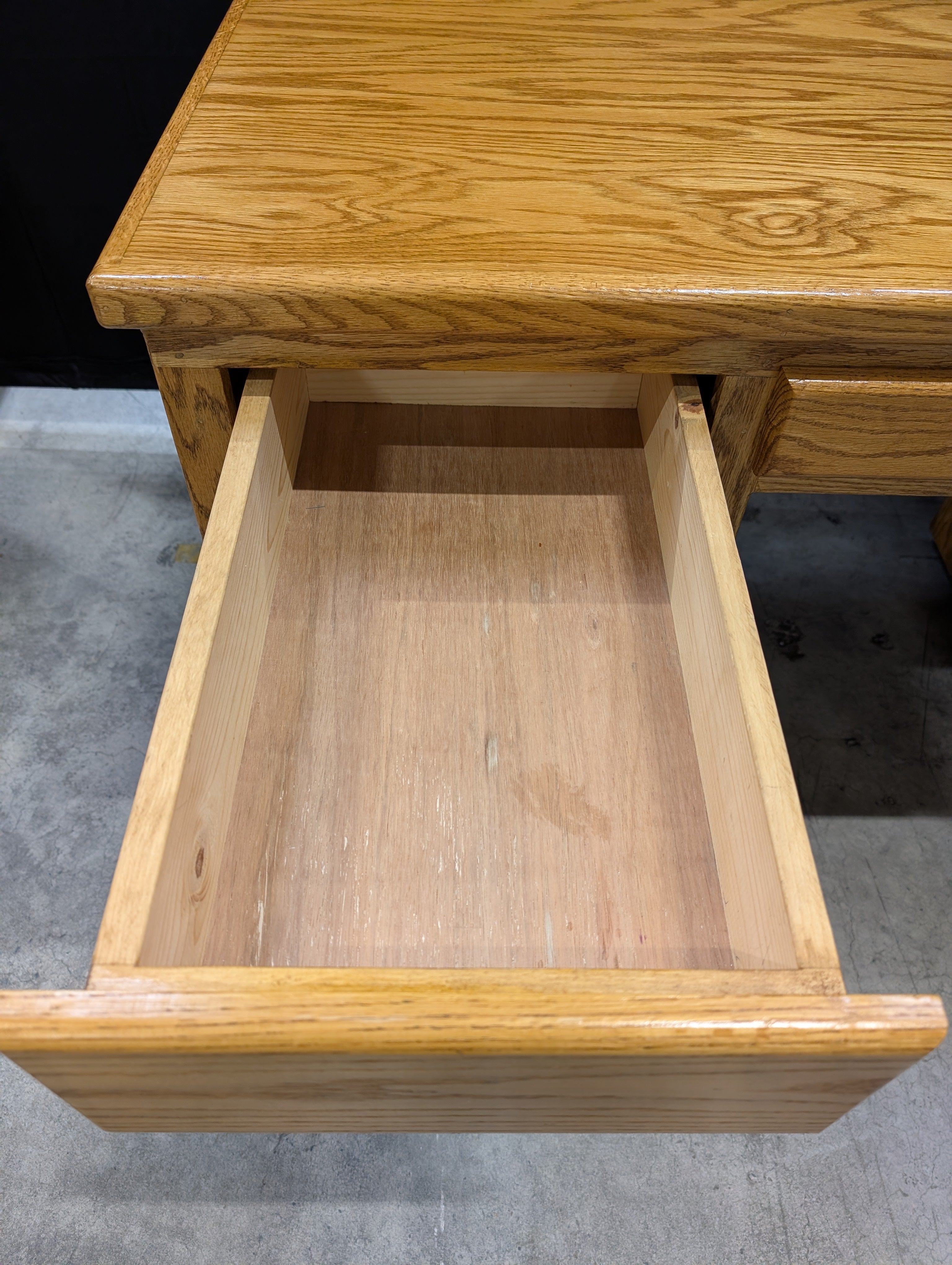 Solid Oak Desk